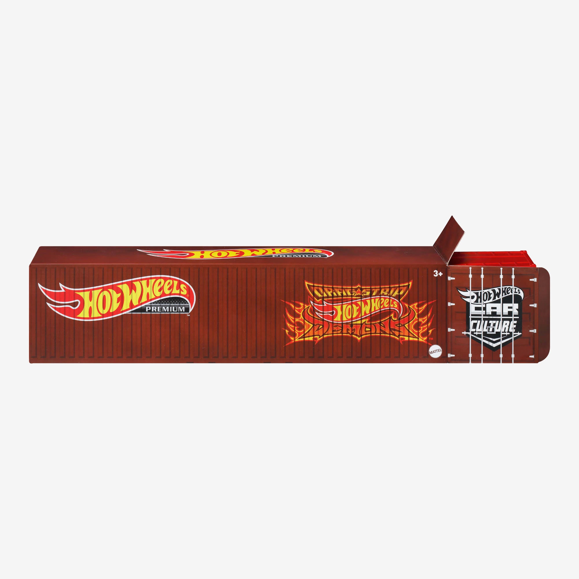 Hot Wheels Premium Car Culture Dragstrip Demons Container Set - Image 6