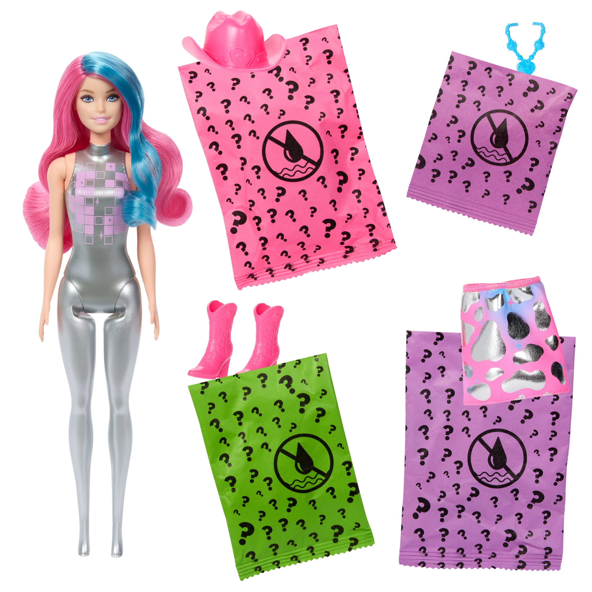 Barbie Color Reveal Boneca Moda Disco - Image 5