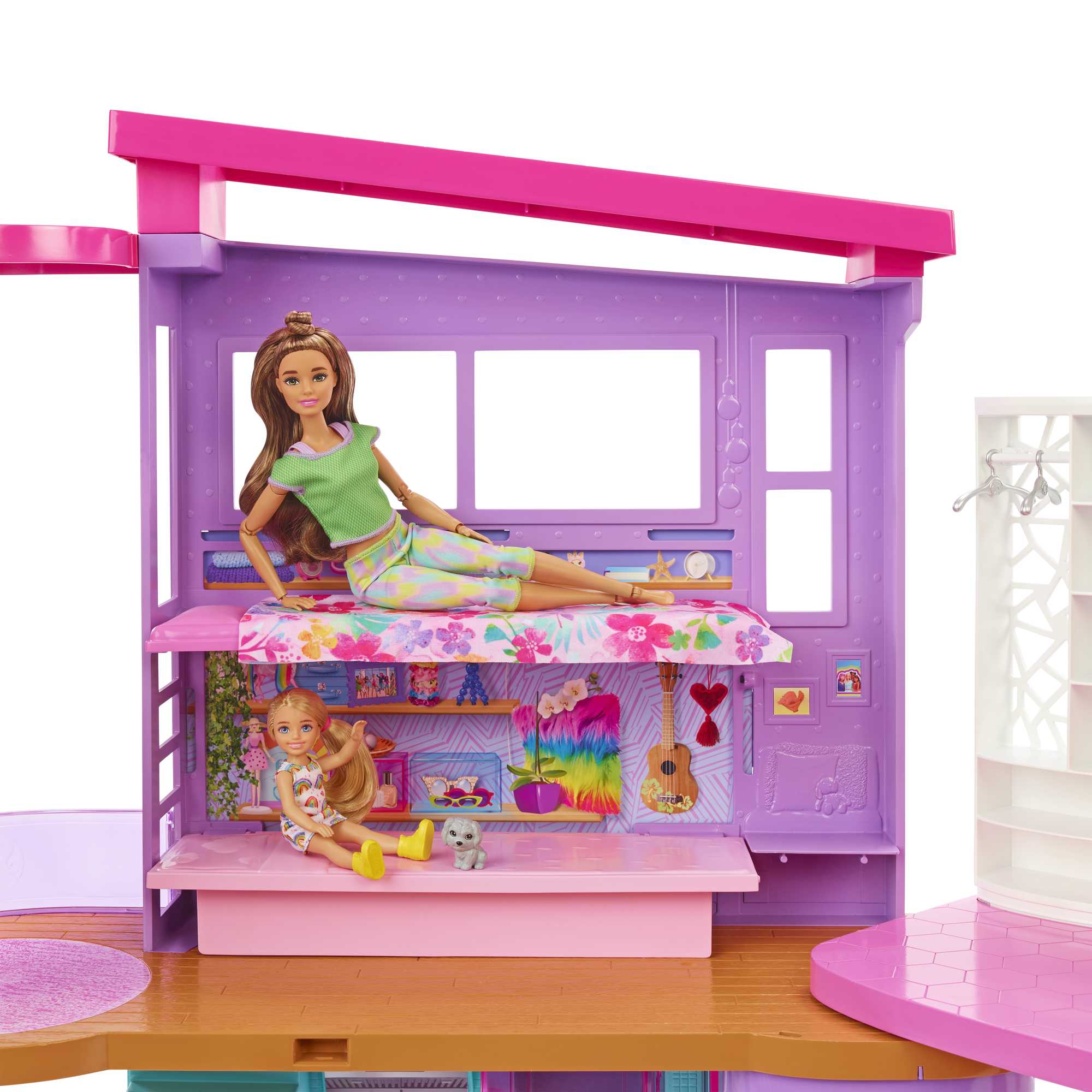 Barbie Vacation House Playset With 30+ Pieces. Toy For 3 Year Olds & Up - Image 3