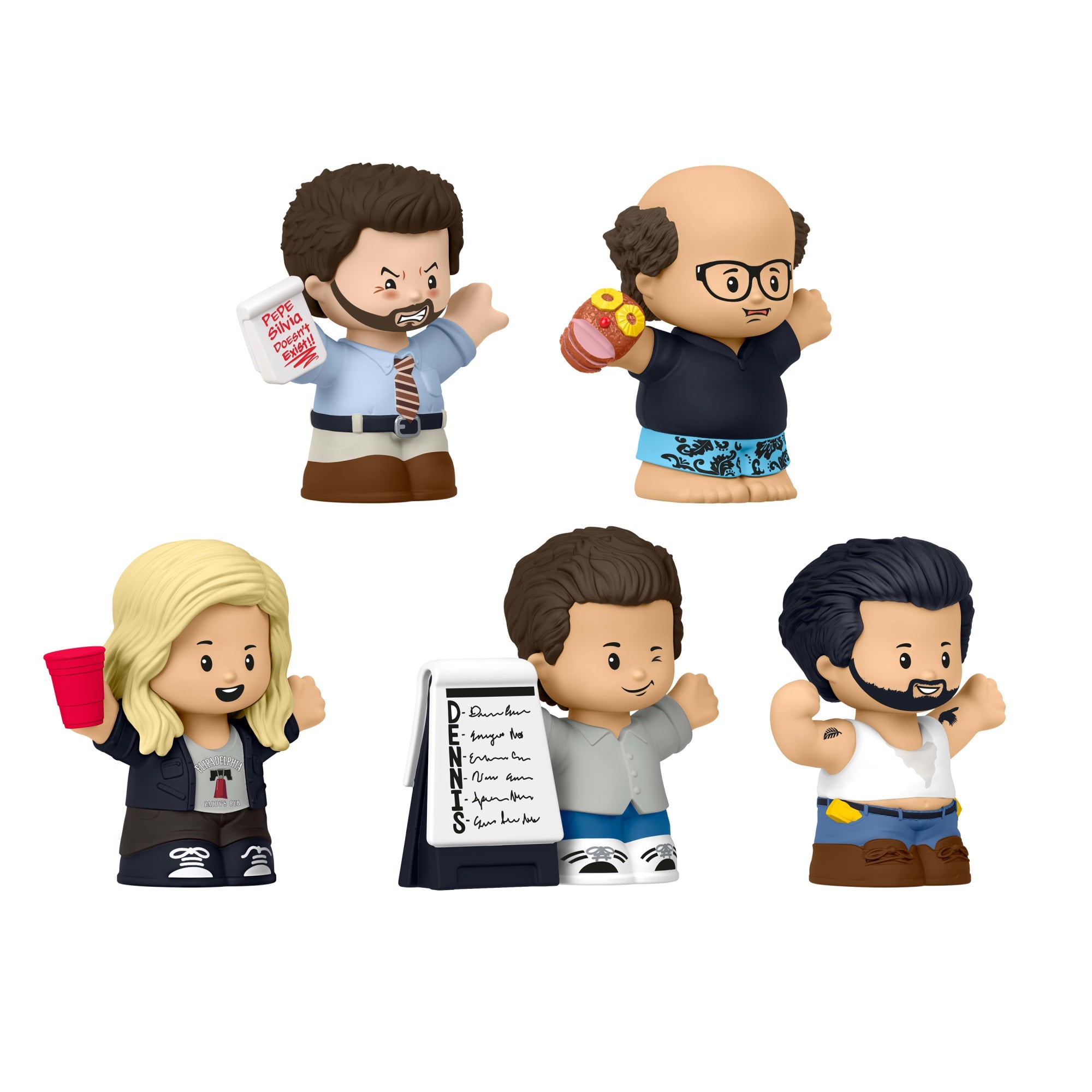 Little People Collector It's Always Sunny in Philadelphia Special Edition Figure Set - Image 3