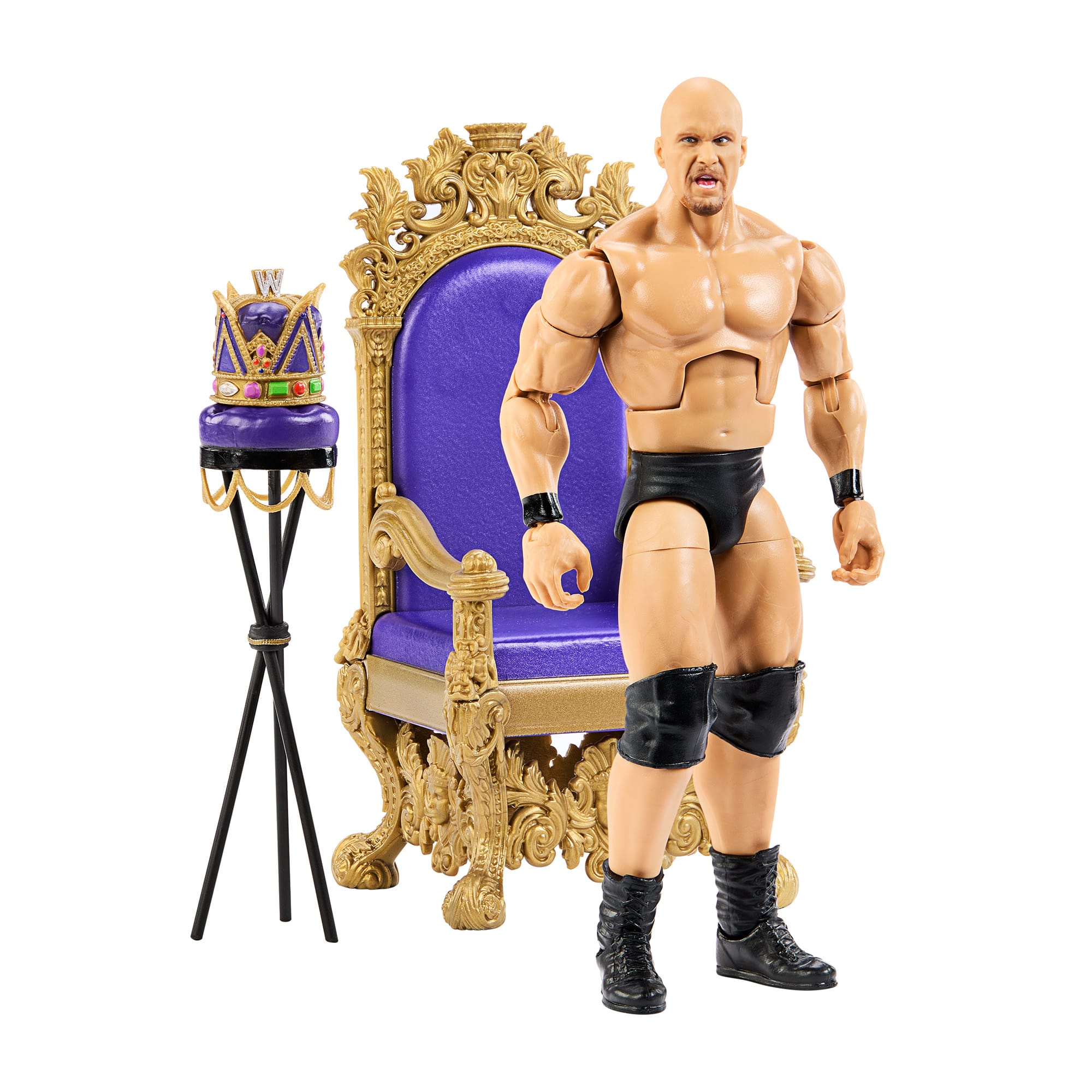 WWE Elite Collection Stone Cold Steve Austin Figure - Image 6