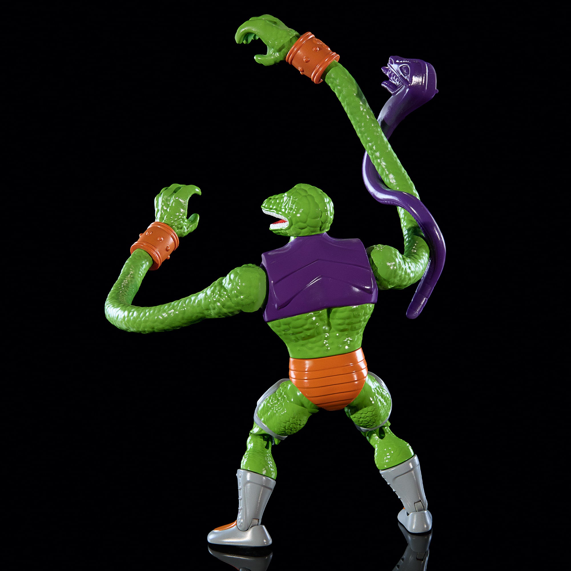 Masters of the Universe Origins Rise of Snake Men Sssqueeze Figure - Image 6