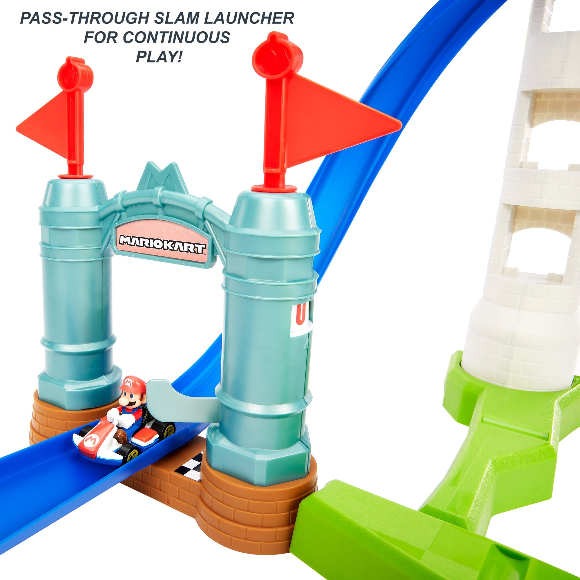 Hot Wheels Mariokart Circuit Slam Track Set - Image 4