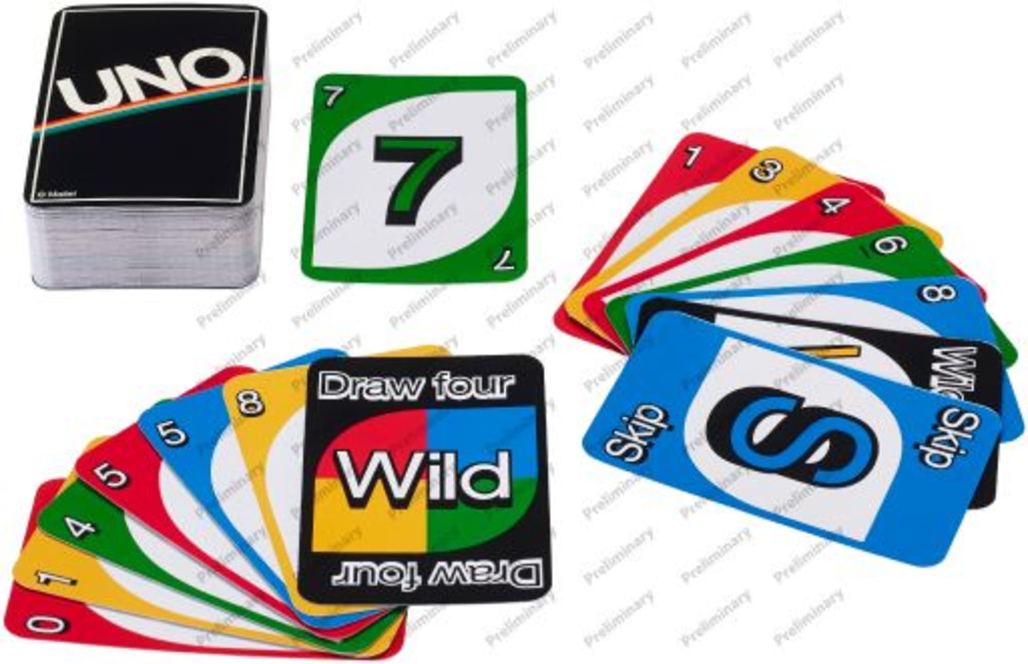UNO Retro Edition Card Game | Mattel - Image 6