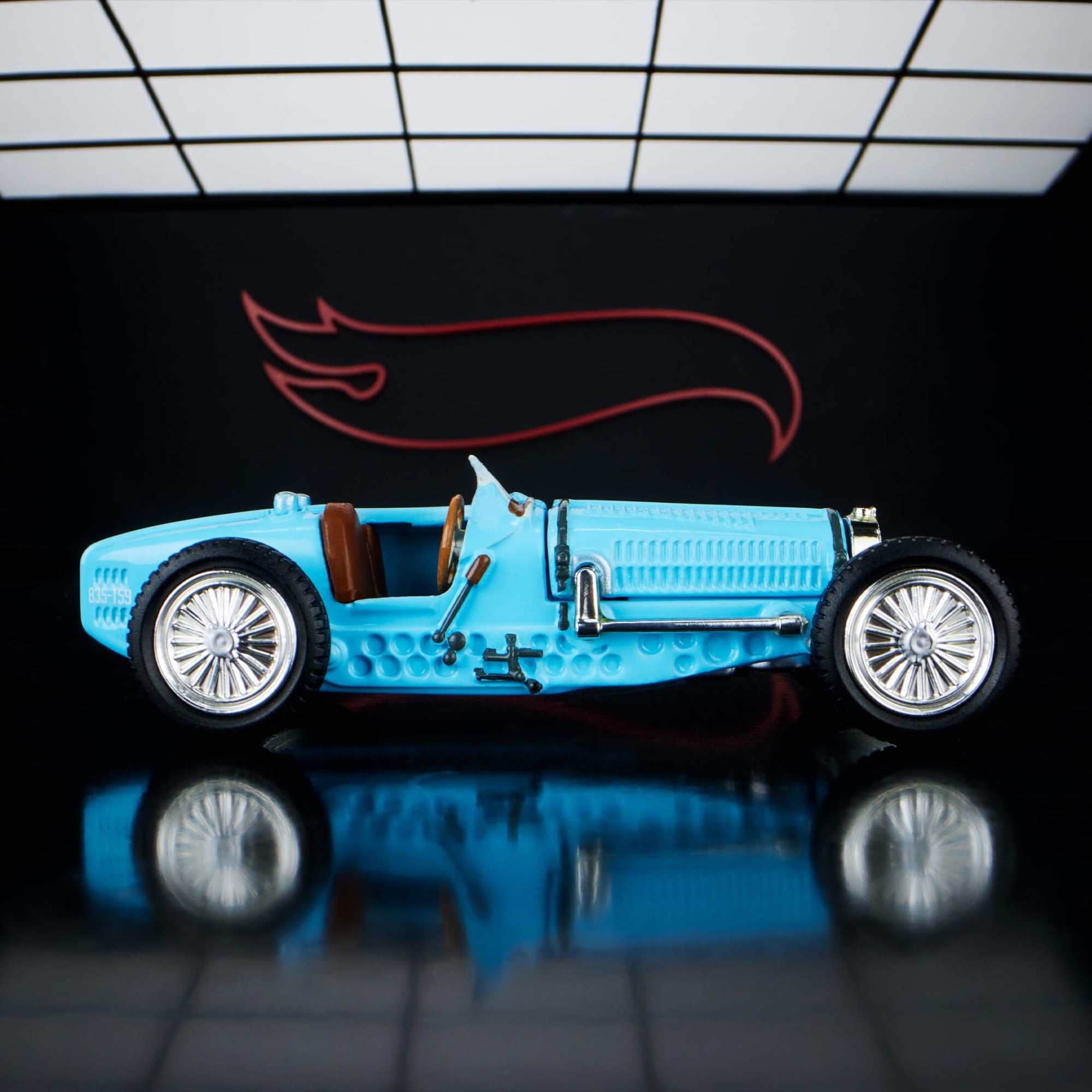 Hot Wheels Elite 64 Bugatti Type 59 - Image 4