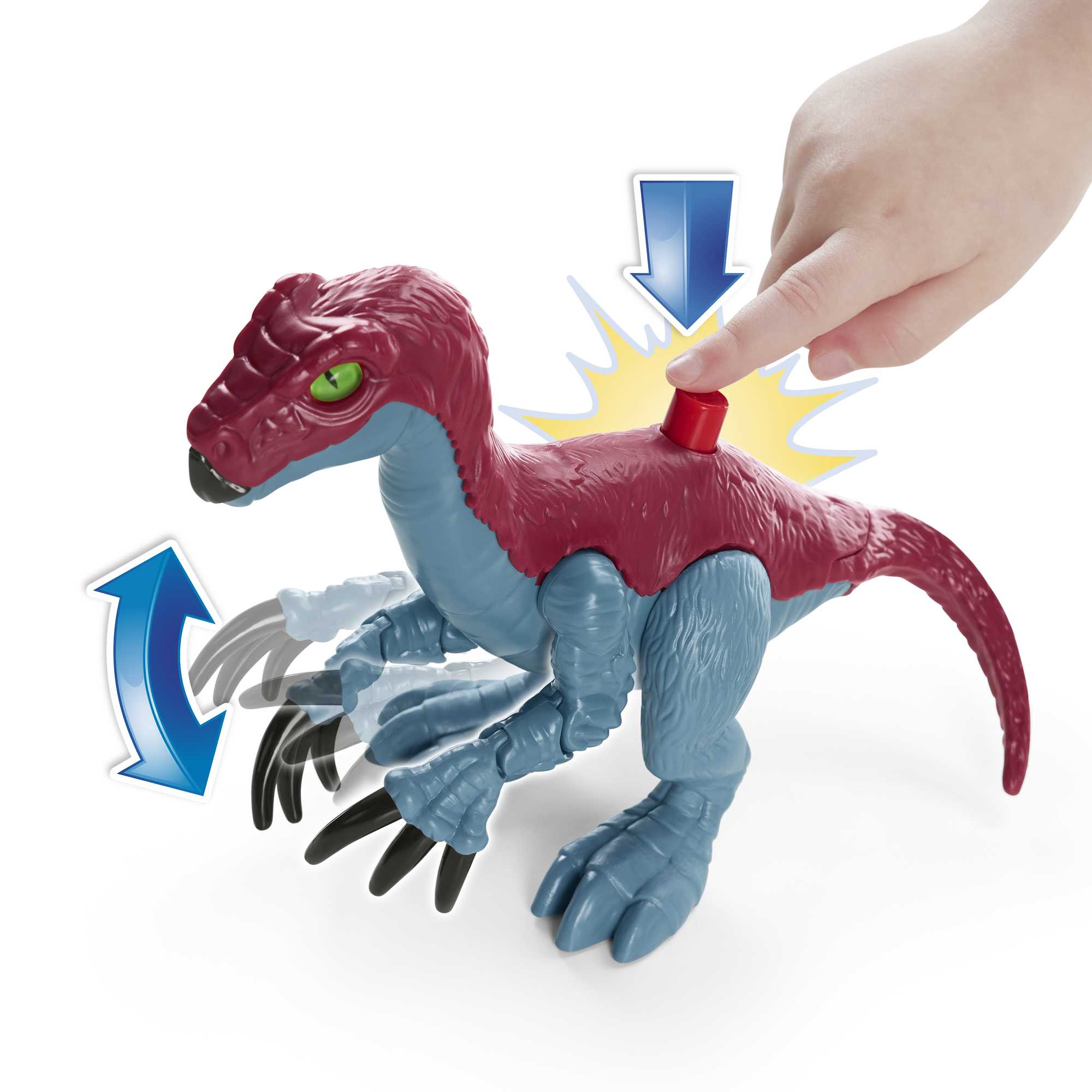 Imaginext Jurassic World Le Labo des Dinosaures. Figurines. 6 Élém. - Image 4