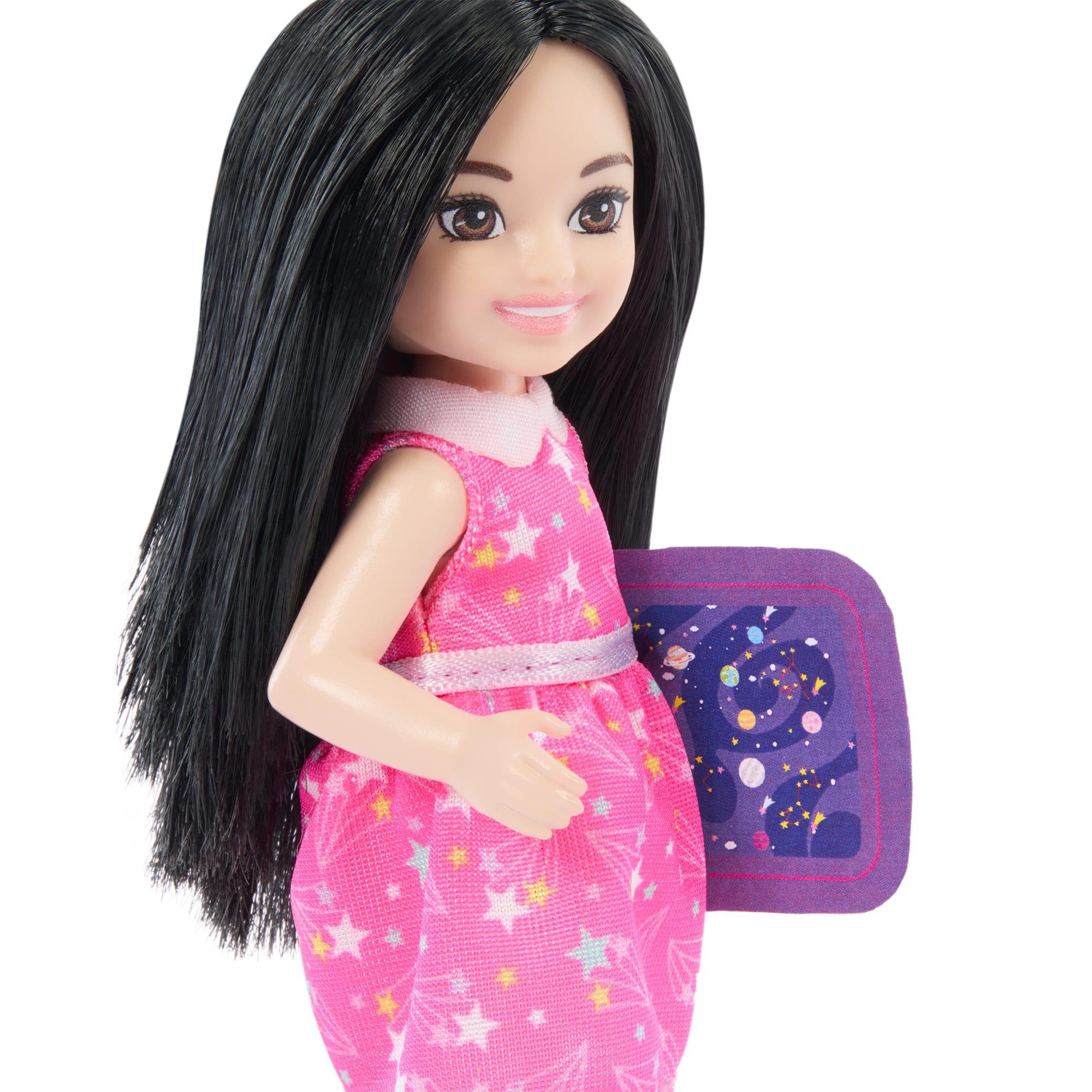 Barbie Chelsea Astronomer Doll & Accessories Set. Career-Themed Brunette Small Doll - Image 2
