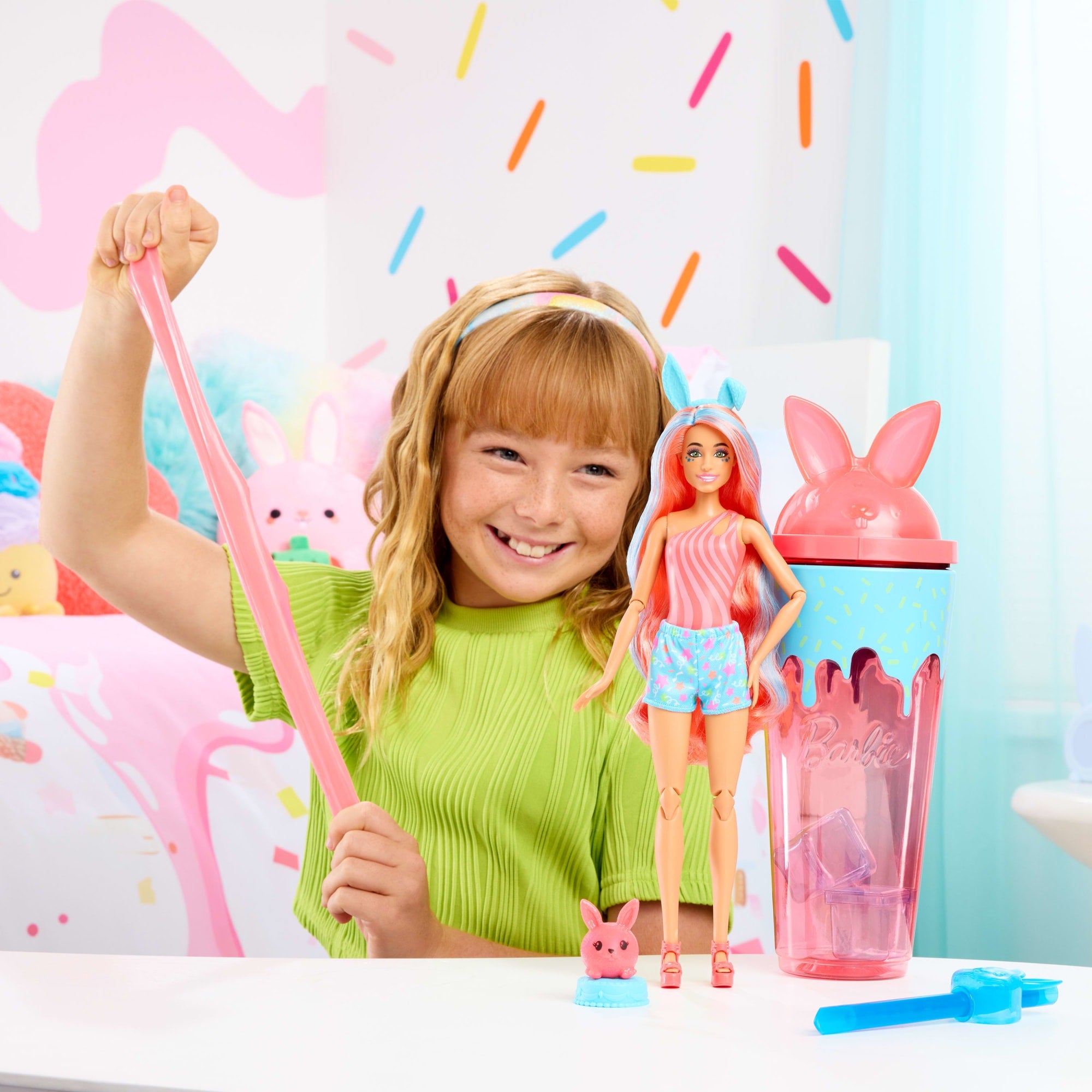Barbie Pop Reveal Boneca Série de Animaizinhos Porquinho - Image 2