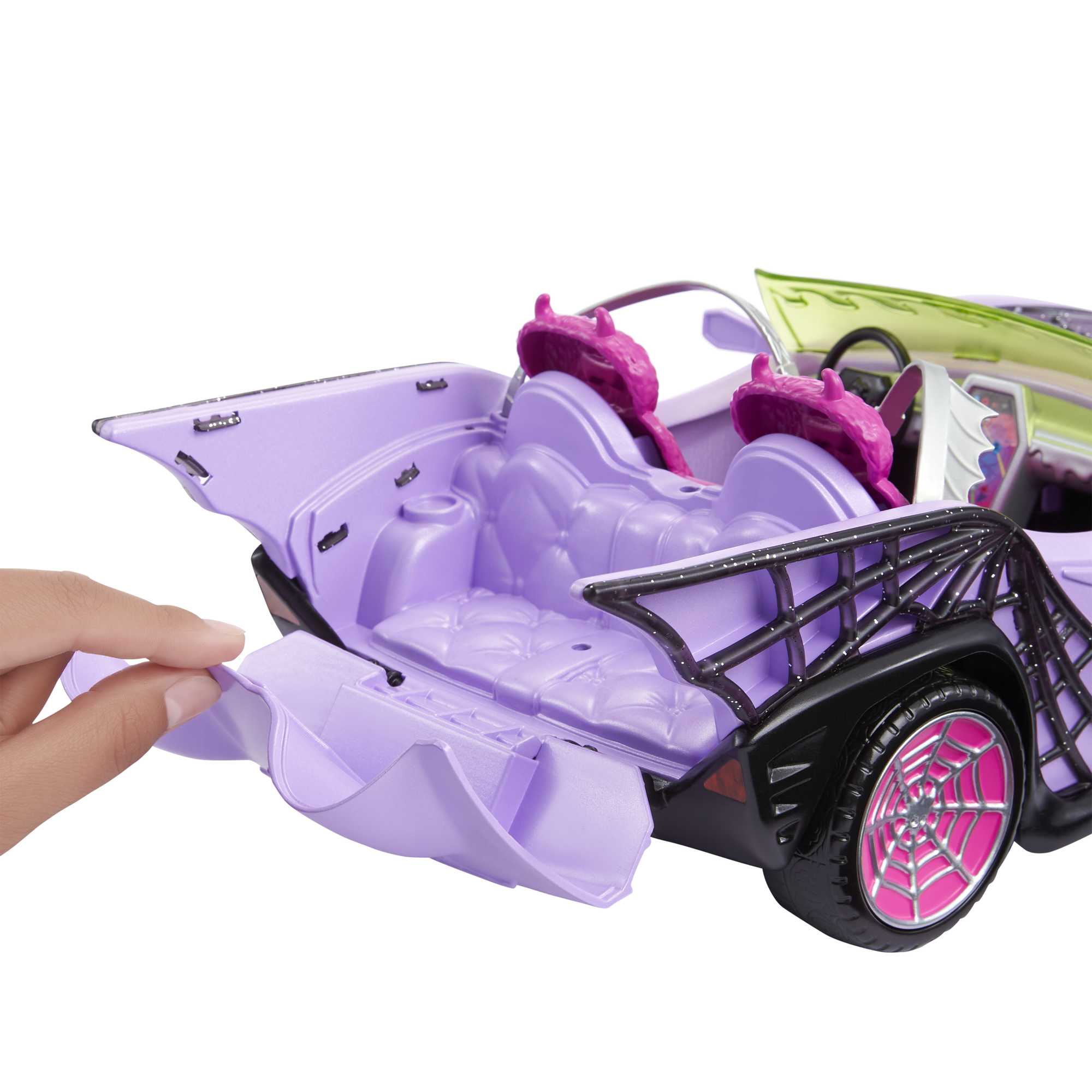 Monster High-Goule Mobile-Voiture Avec Animal et Accessoires - Image 3