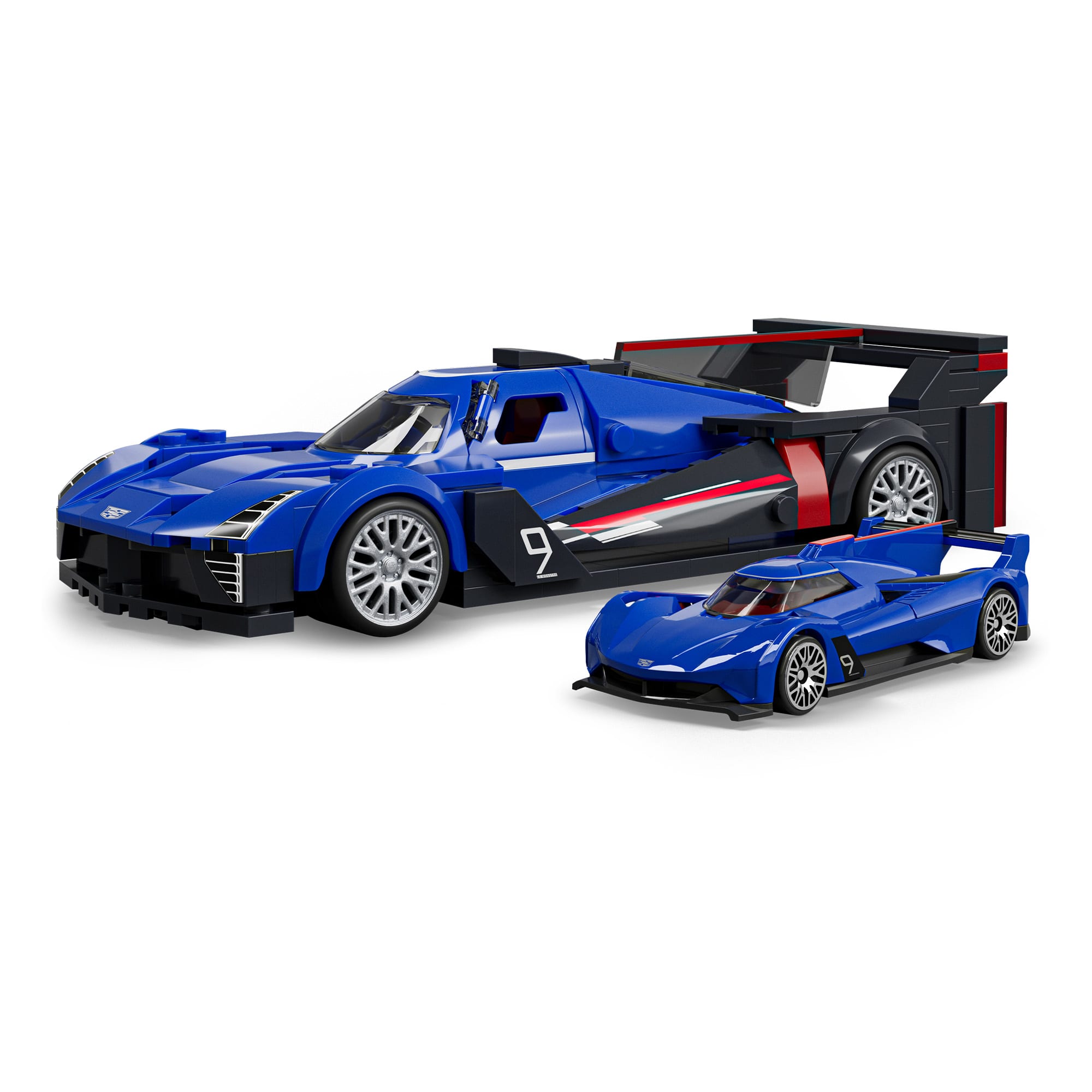 Mattel Brick Shop Hot Wheels Cadillac Project GTP Hypercar Building Set - Image 2