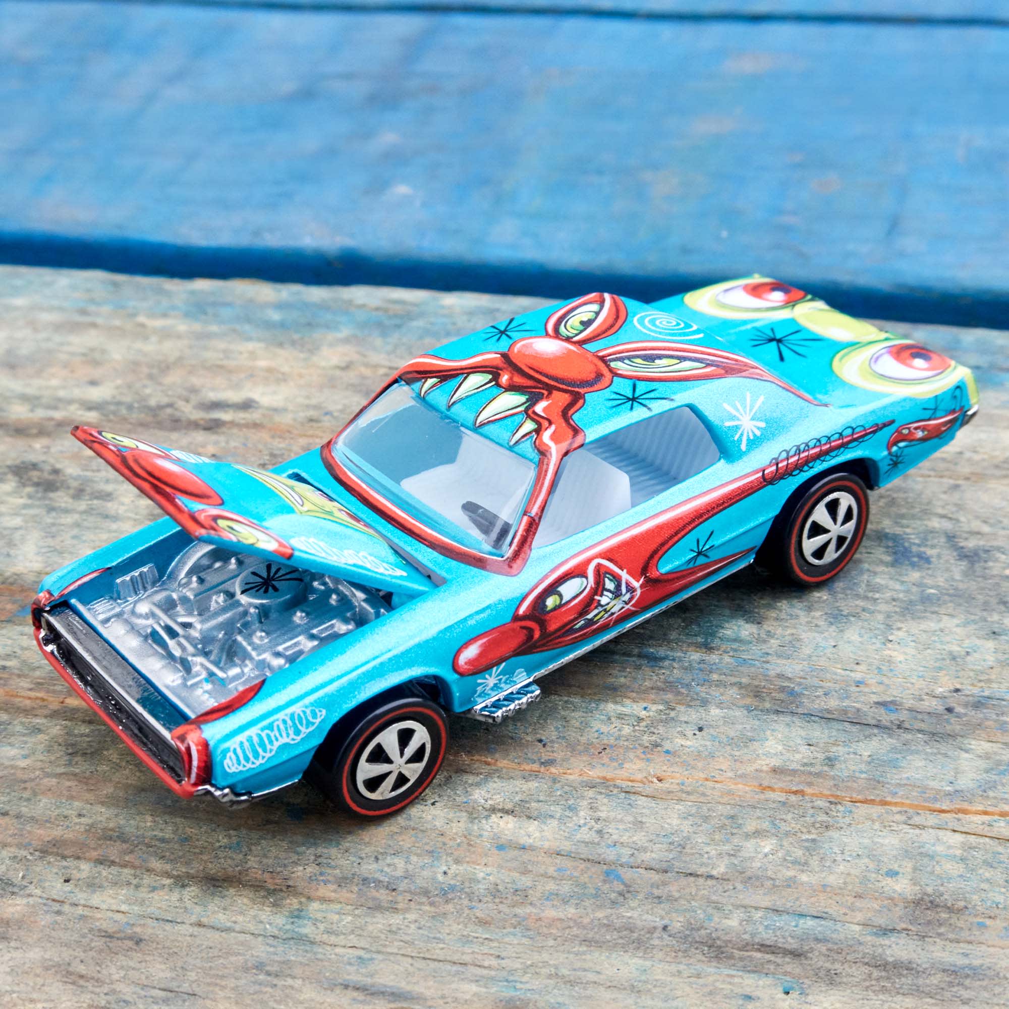 Hot Wheels x Kenny Scharf Custom T-Bird - Image 9