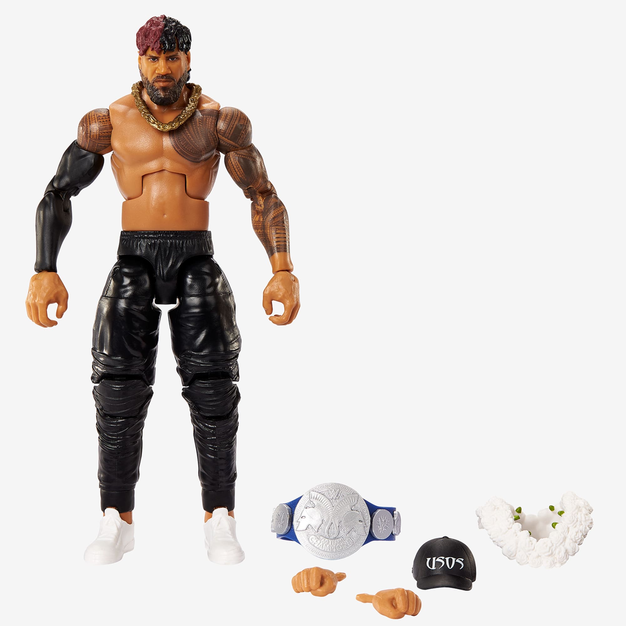 WWE Jimmy Uso Elite Collection Action Figure - Image 5
