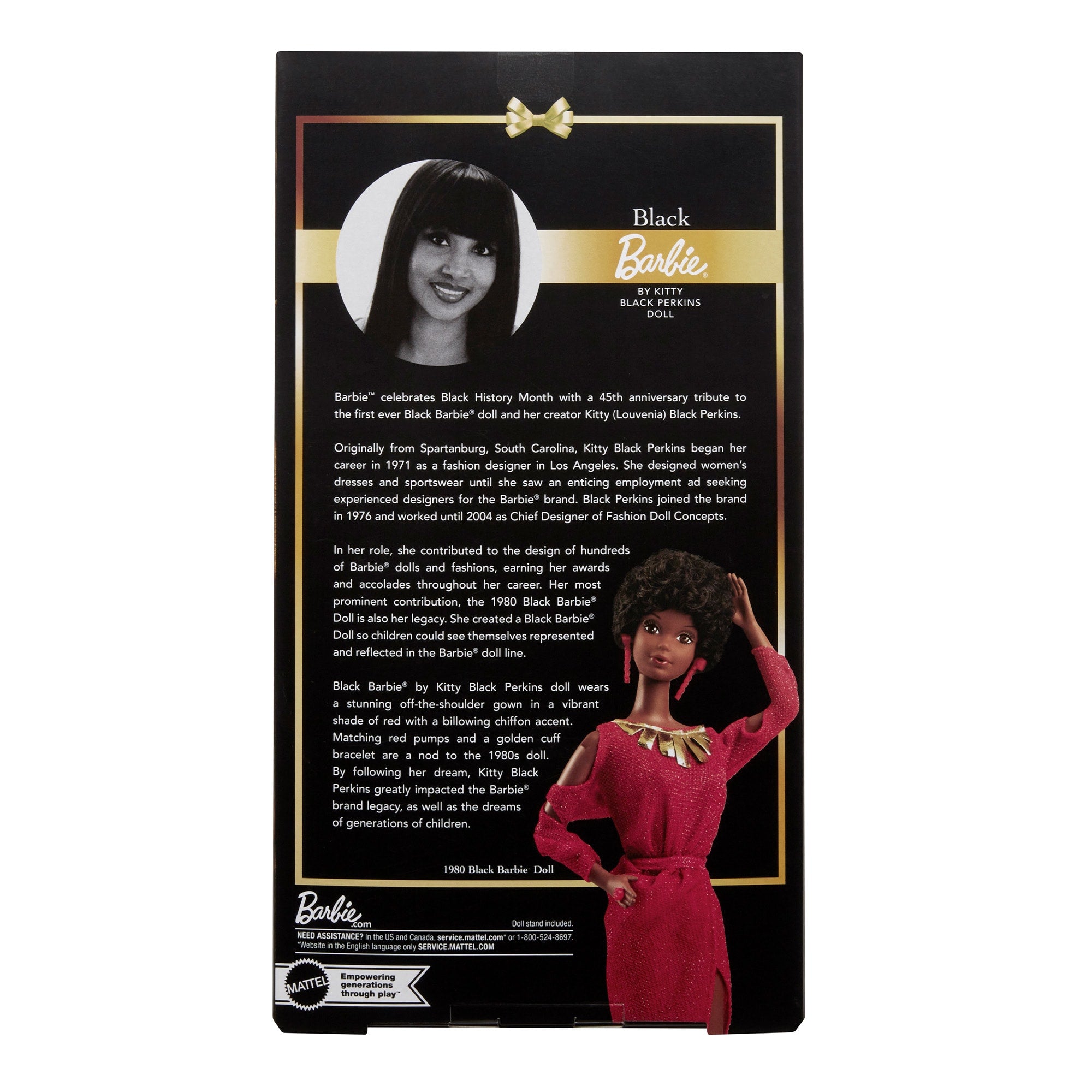 Black Barbie by Kitty Black Perkins Doll - Image 18