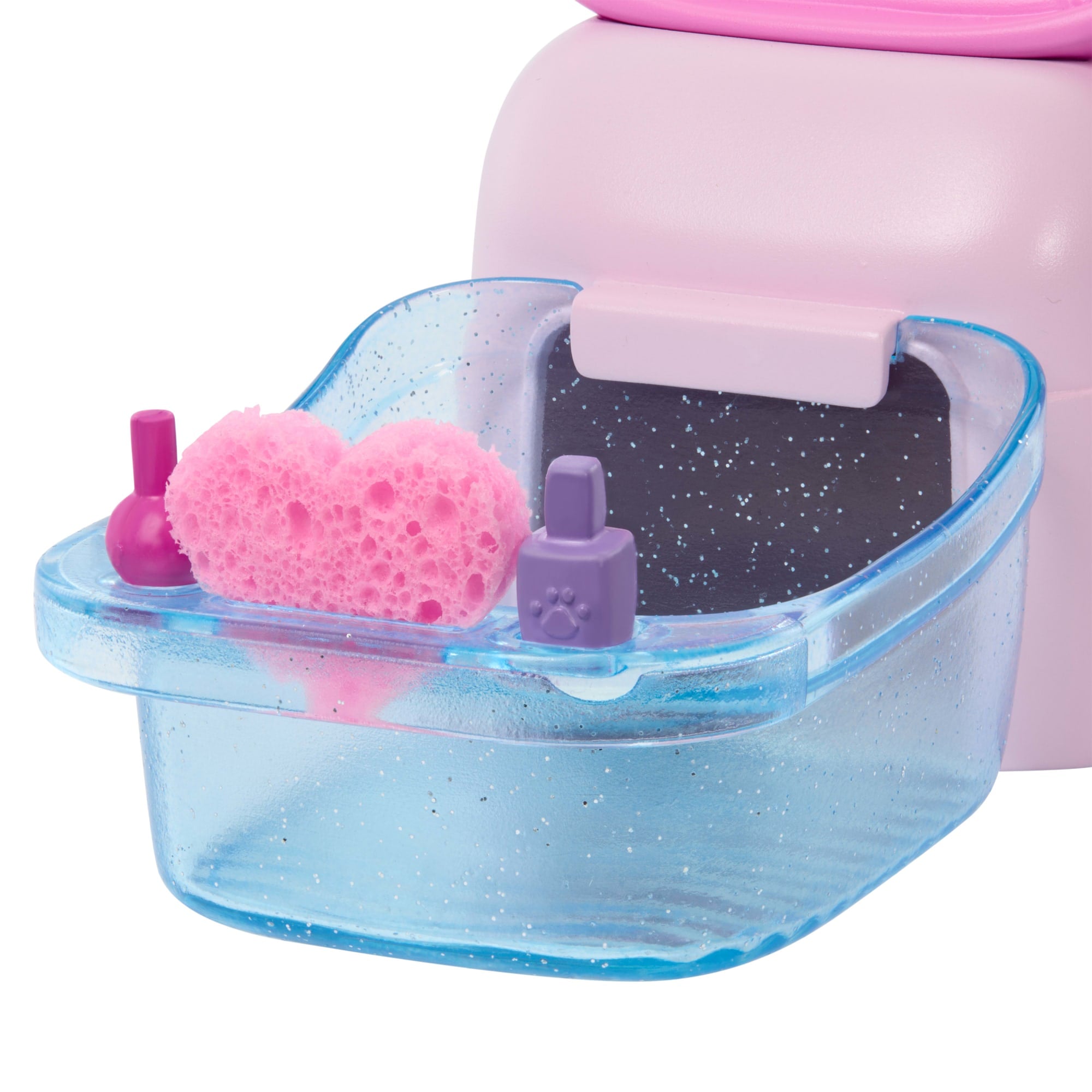 Barbie Mani-Pedi Spa Playset With Brunette Fashion Doll. Puppy & 7 Accessories. Color-Change Feature - Image 5