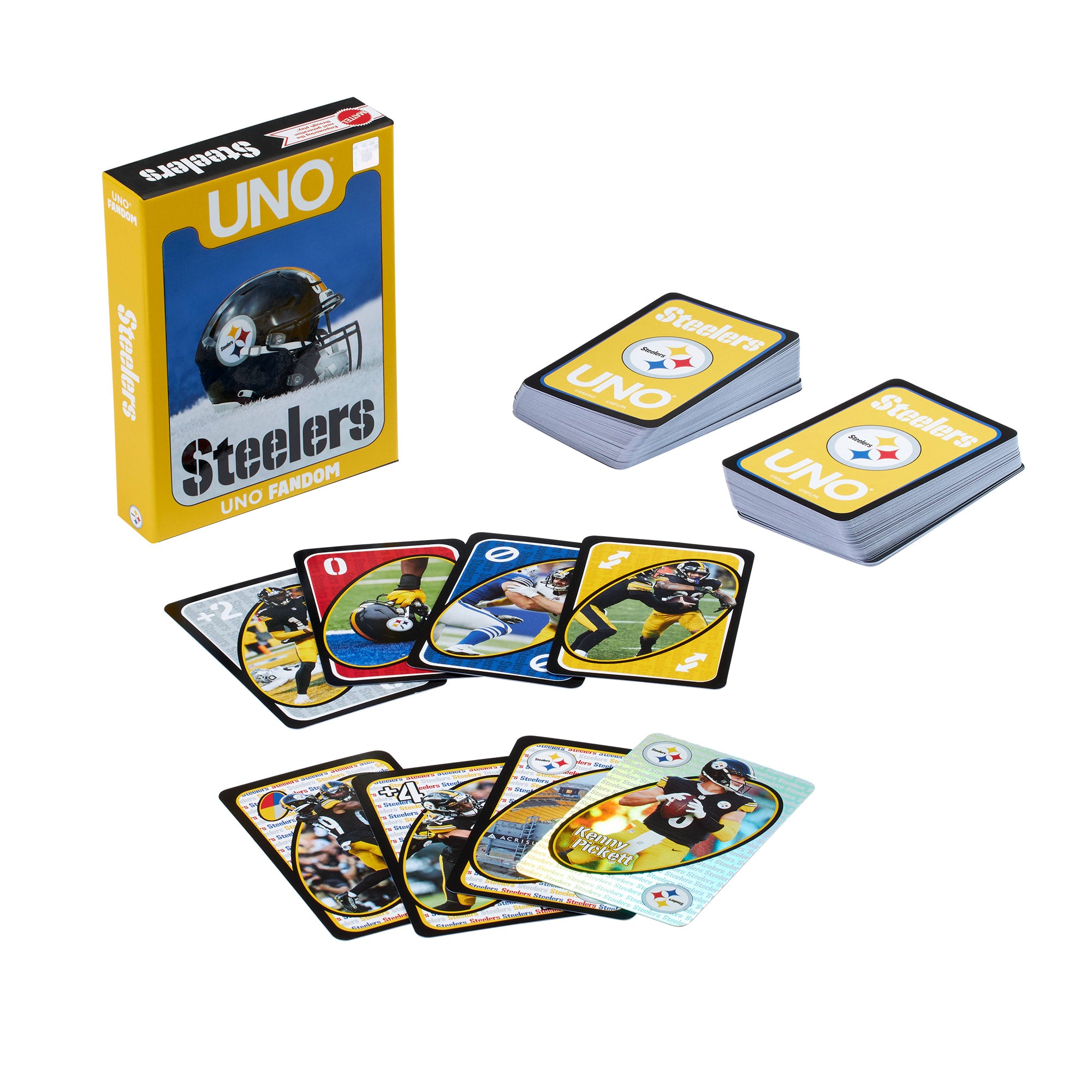 UNO Fandom NFL Pittsburgh Steelers Game Deck - Image 2