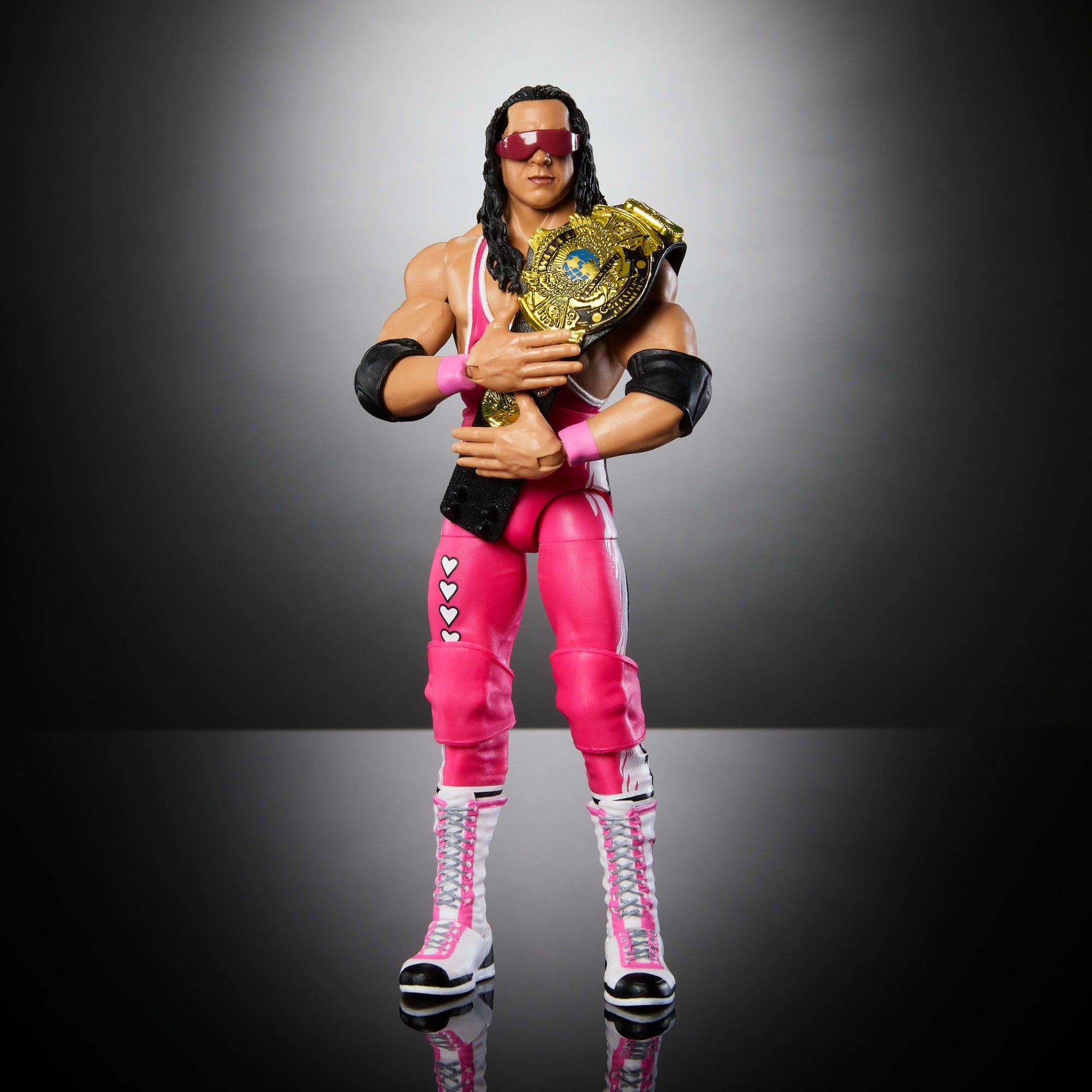 WWE Elite Legends Bret Hit Man Hart Action Figure - Image 3