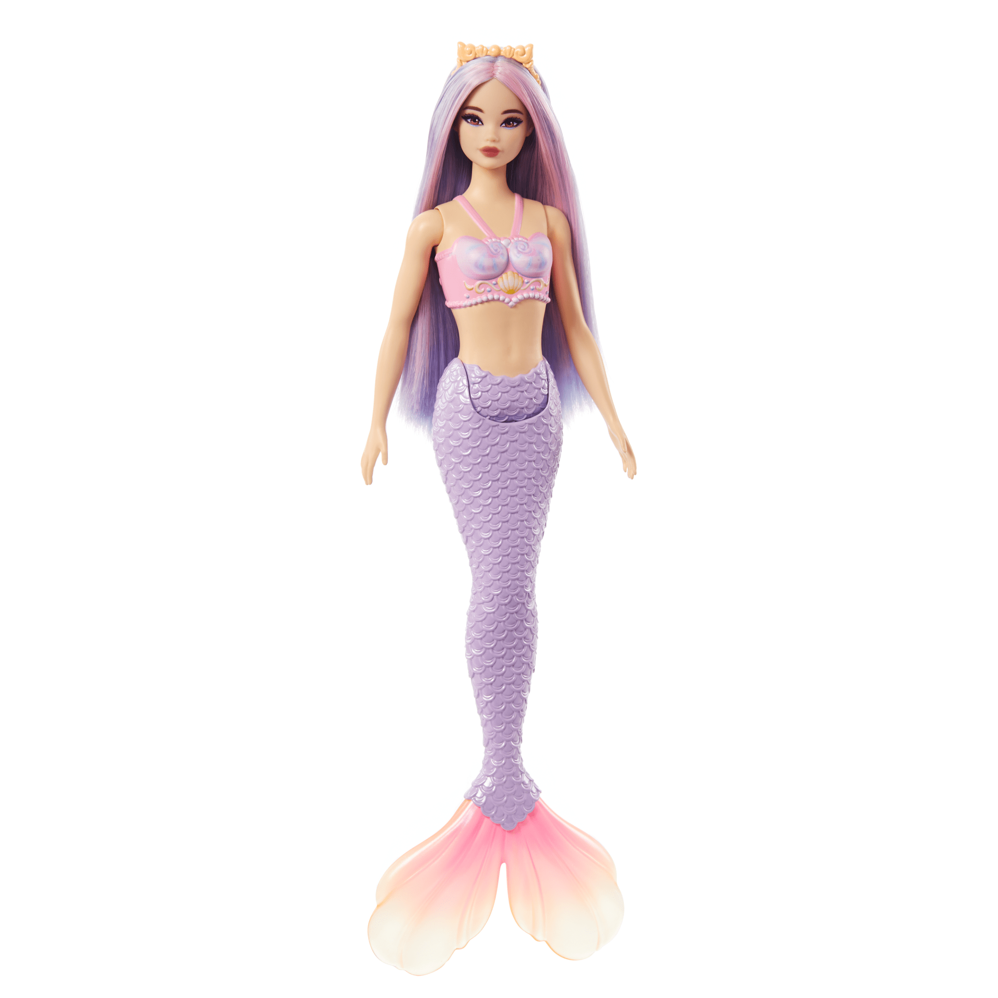 Barbie Fantasía Muñeca Sirena Cabello Lila - Image 5
