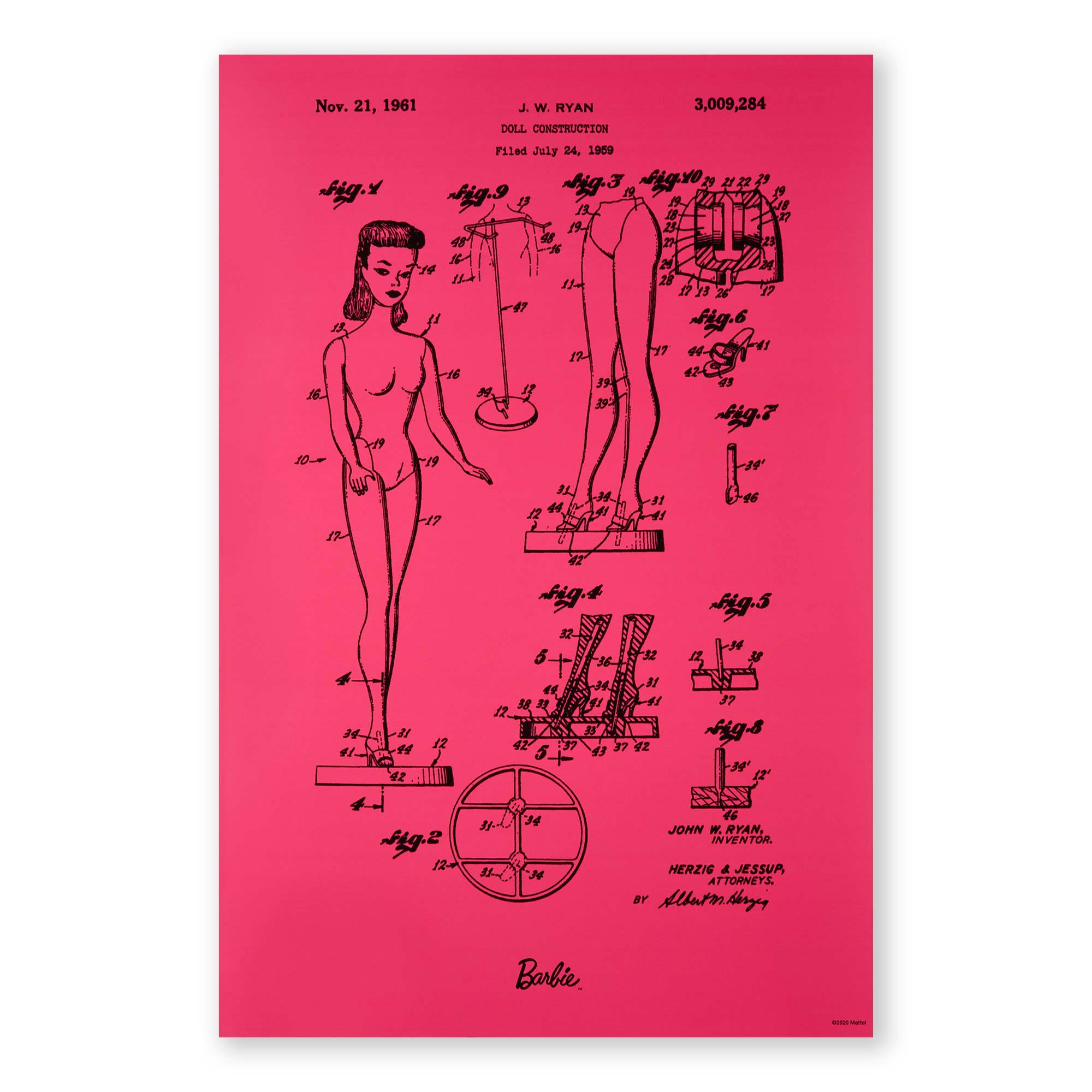 Art of Engineering Barbie® Print - Image 2
