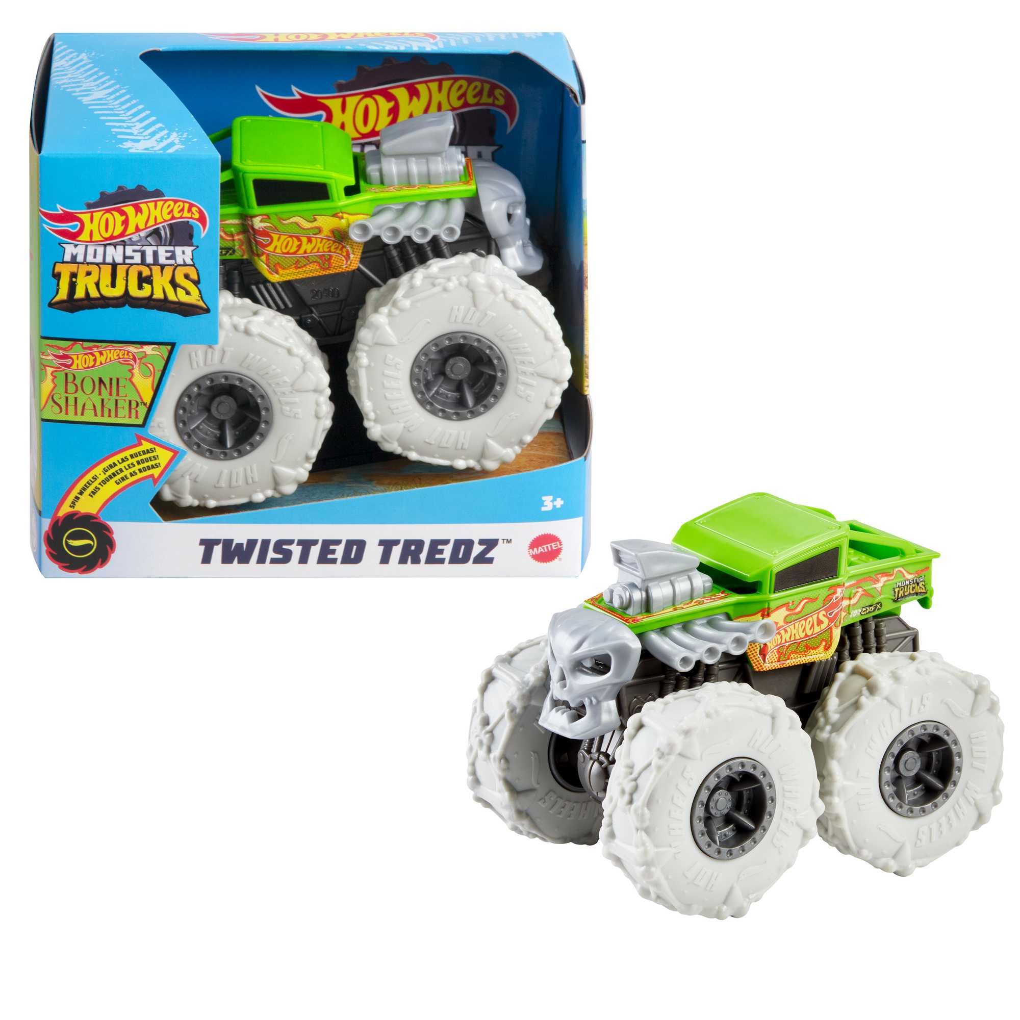 Hot Wheels Monster Trucks Vehículo de Juguete Llantas Todo Terreno Escala 1:43 - Image 4