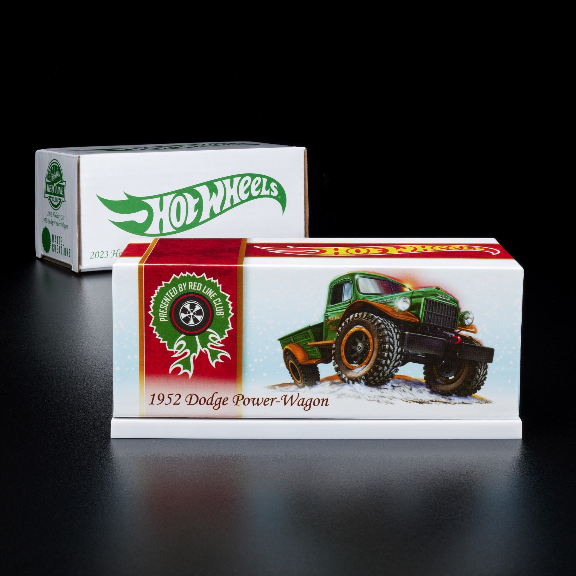 Hot Wheels RLC Exclusive Holiday 1952 Dodge Power-Wagon - Image 17