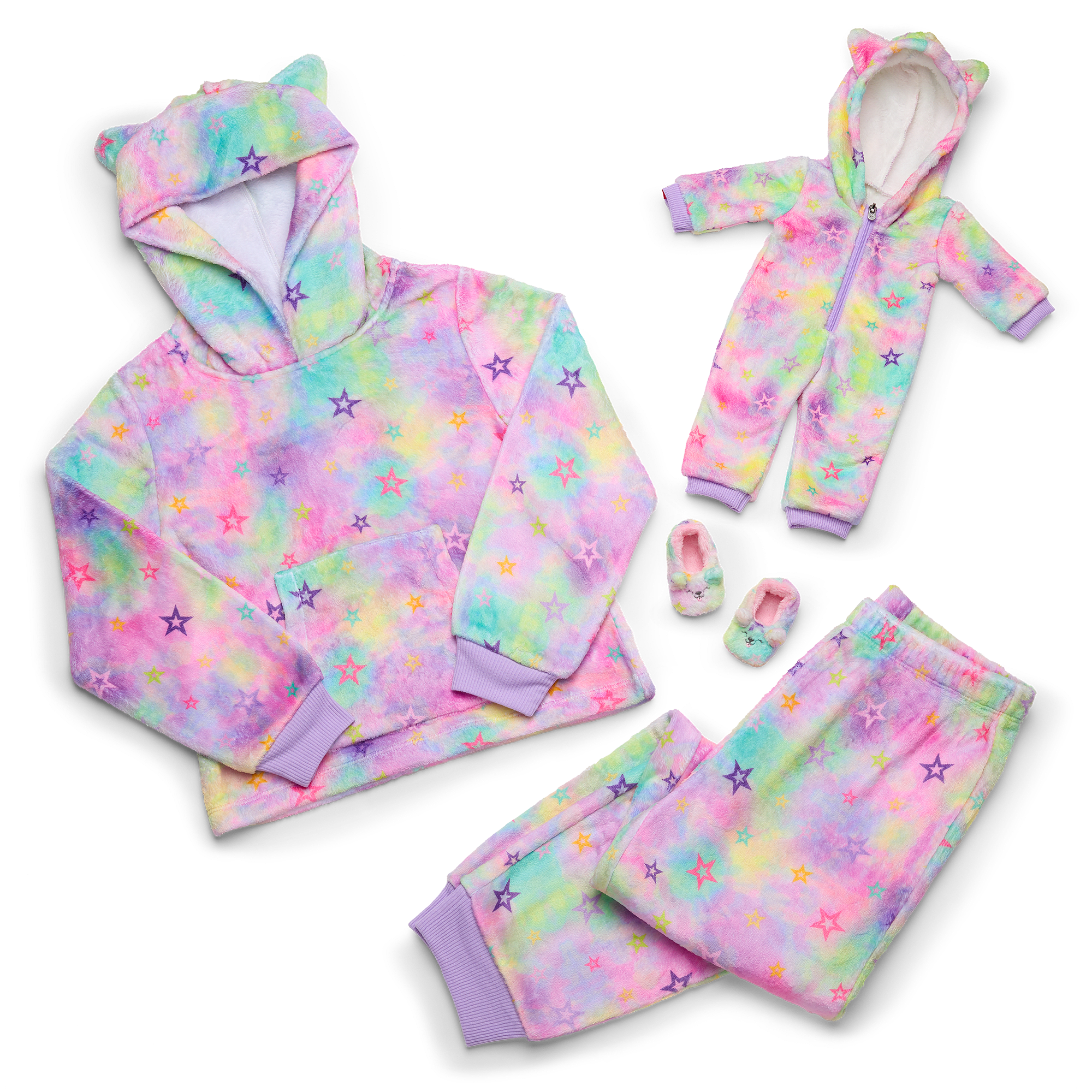 Summer's™ Stars & Snuggles Pajamas for Girls & 18-inch Dolls (Girl of the Year™ 2025) - Image 2