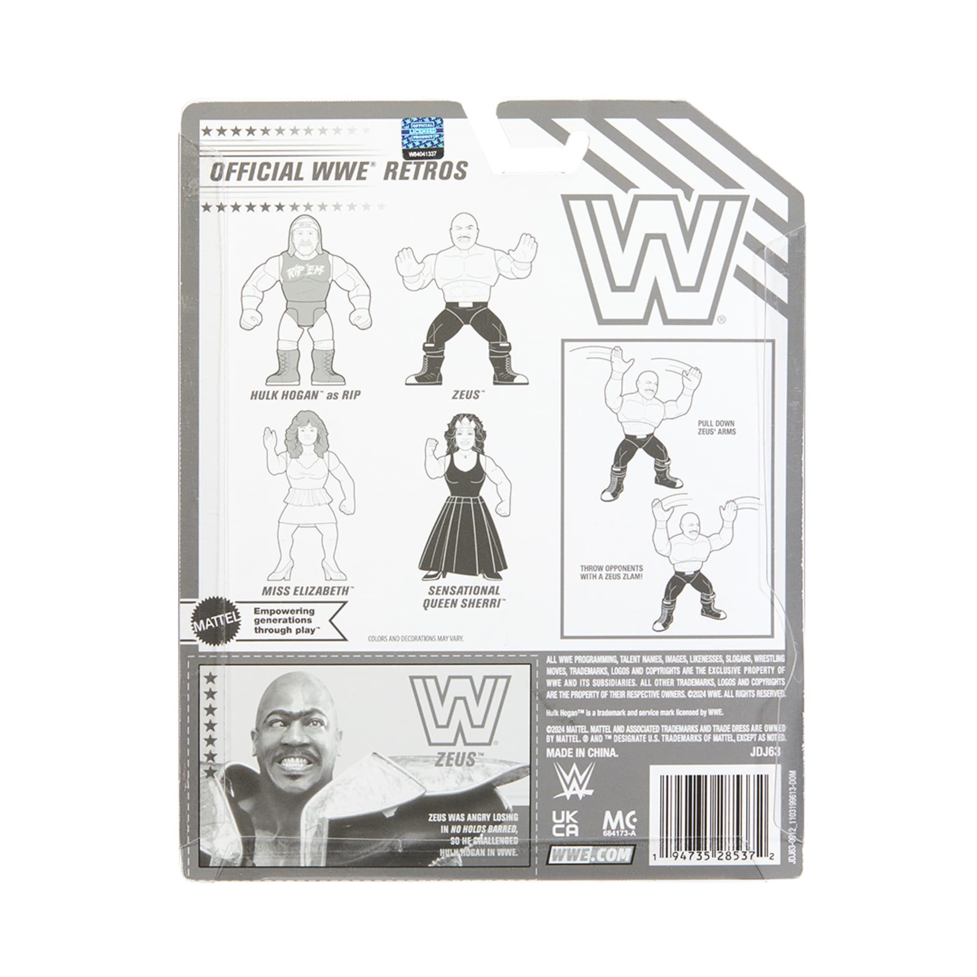 WWE Official Retro Collection Royal Rumble Ring and Brother Love Figure - Image 3