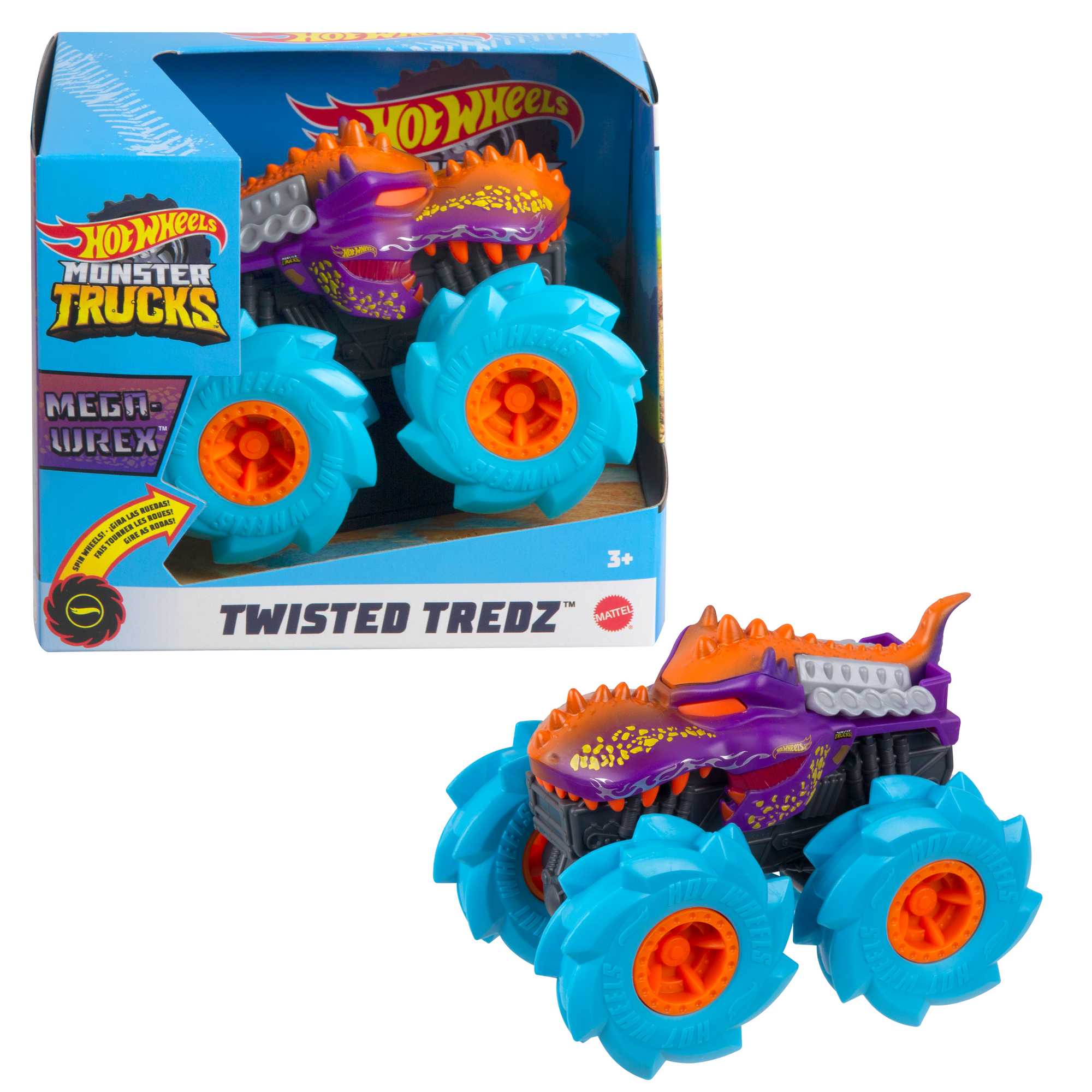 Hot Wheels Monster Trucks Veículo de Brinquedo Pneus Todo-o-Terreno Escala 1:43 - Image 5