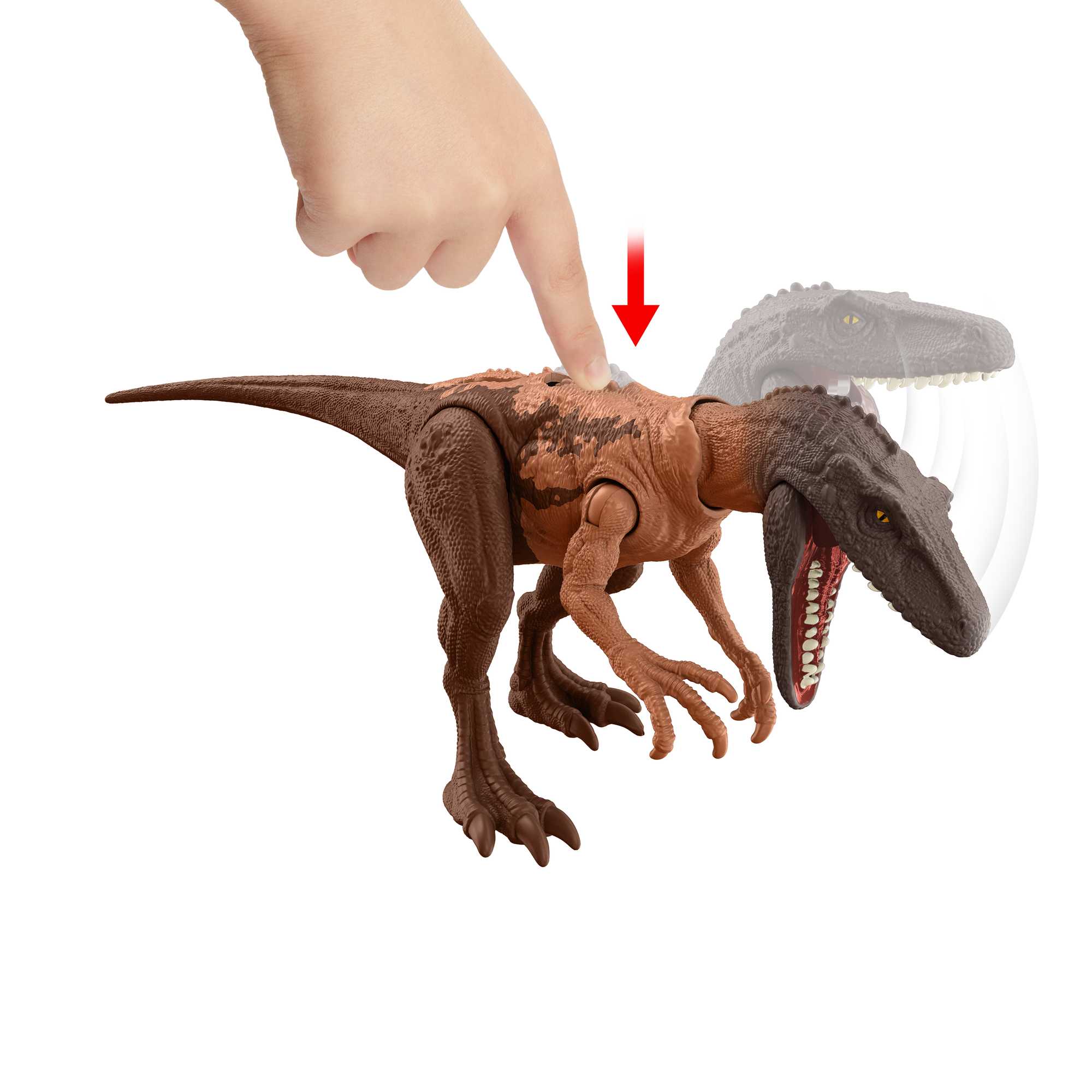 Jurassic World Dinosaurio de Juguete Mordida de Ataque - Image 3