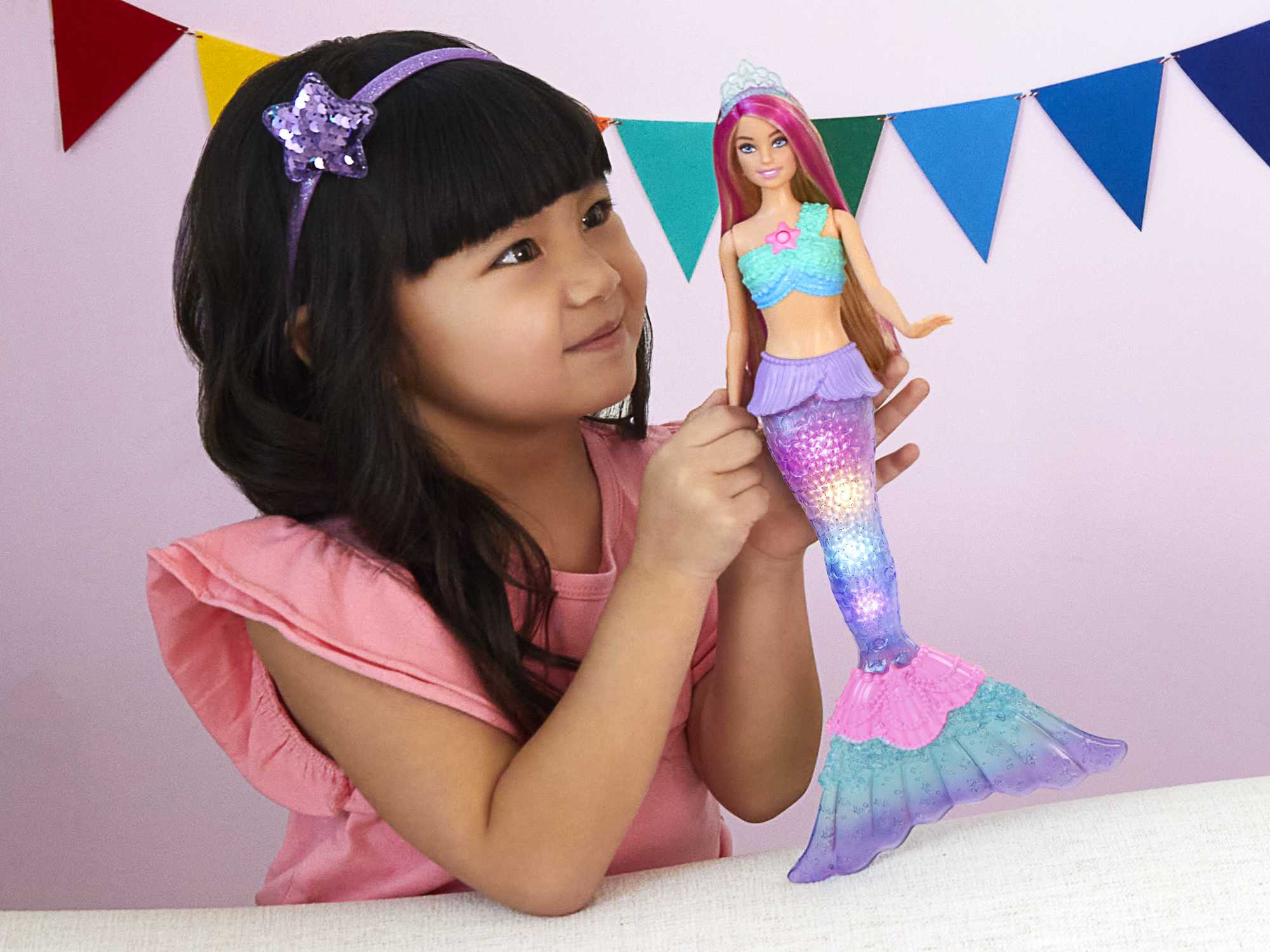Barbie Dreamtopia Twinkle Lights Mermaid Doll - Image 2