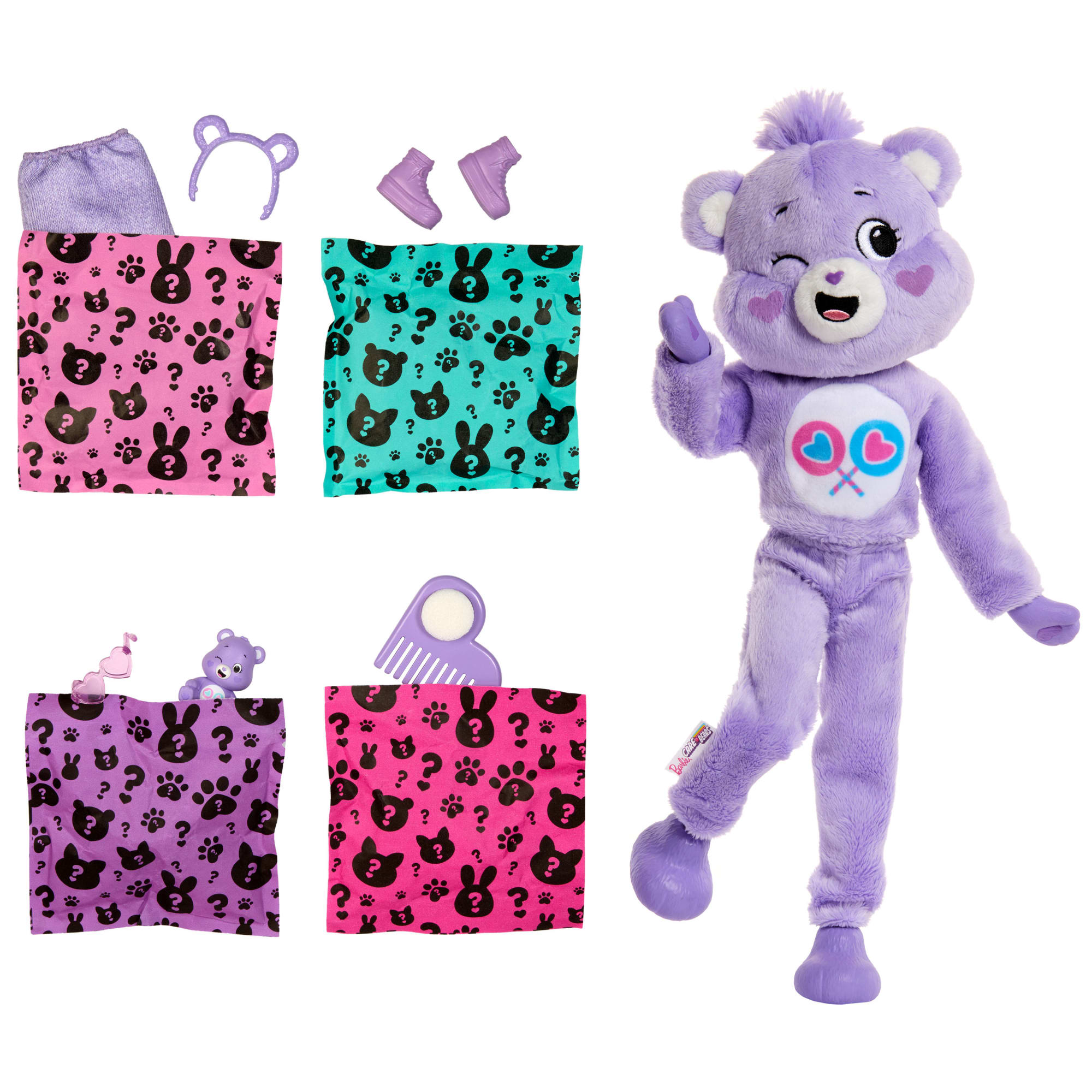Barbie Cutie Reveal Muñeca Ositos Cariñositos Morado - Image 3