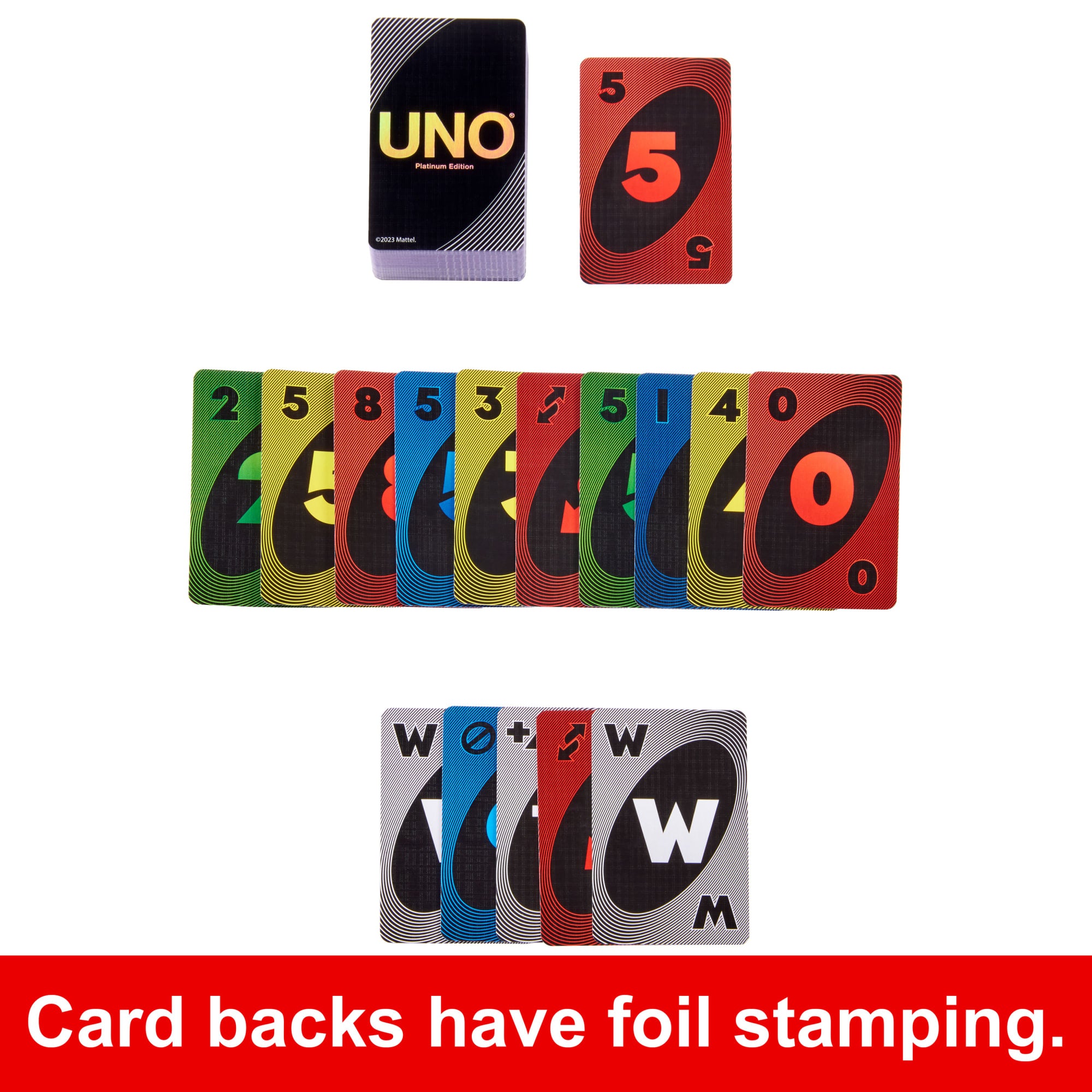 UNO Platinum Edition Card Game - Image 3