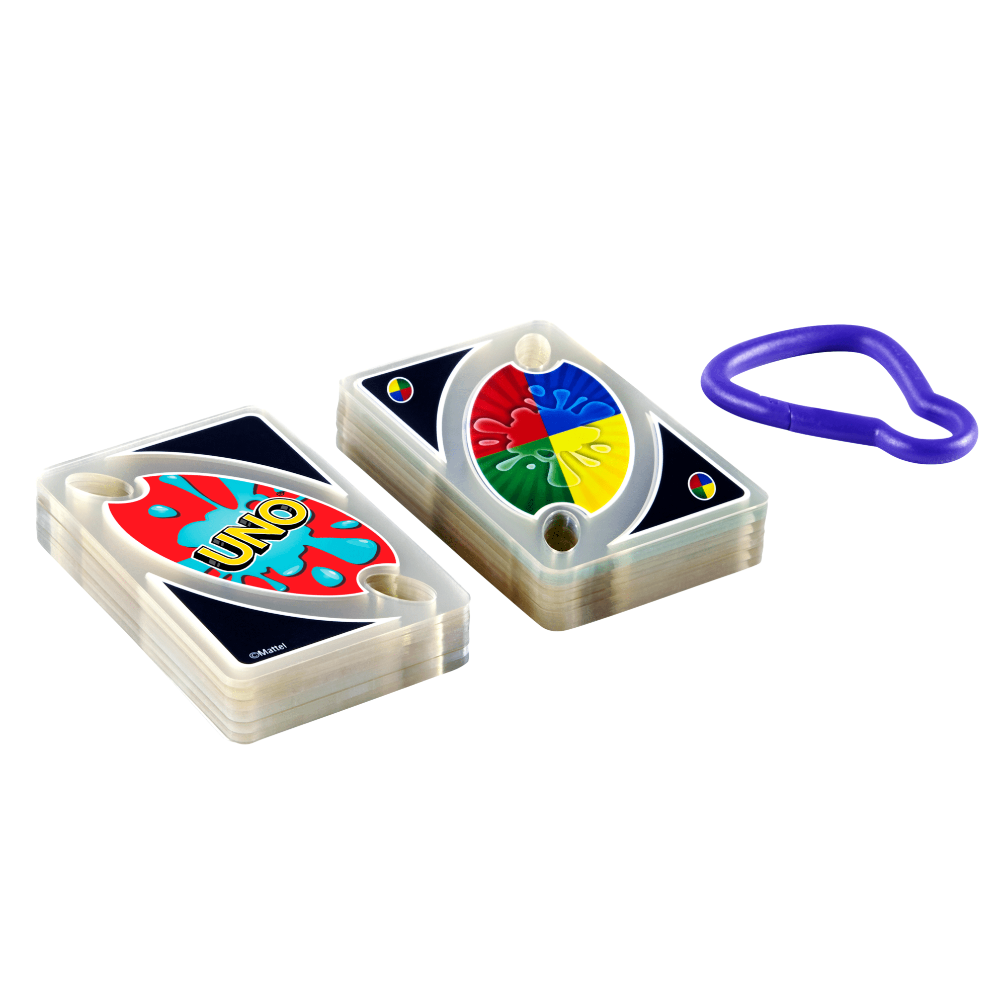 UNO Splash Card Game With Waterproof Cards And Portable Clip For Travel - Image 6
