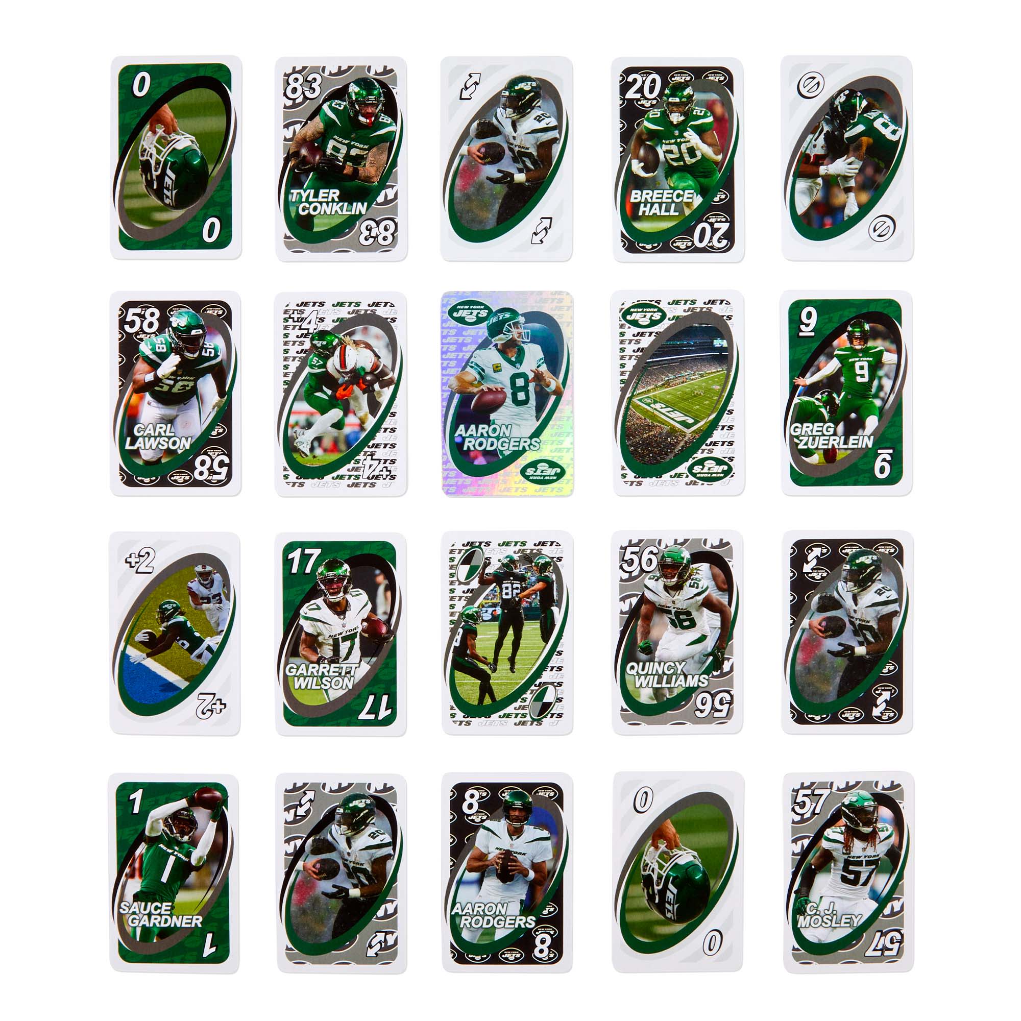 UNO Fandom NFL New York Jets Game Deck - Image 6