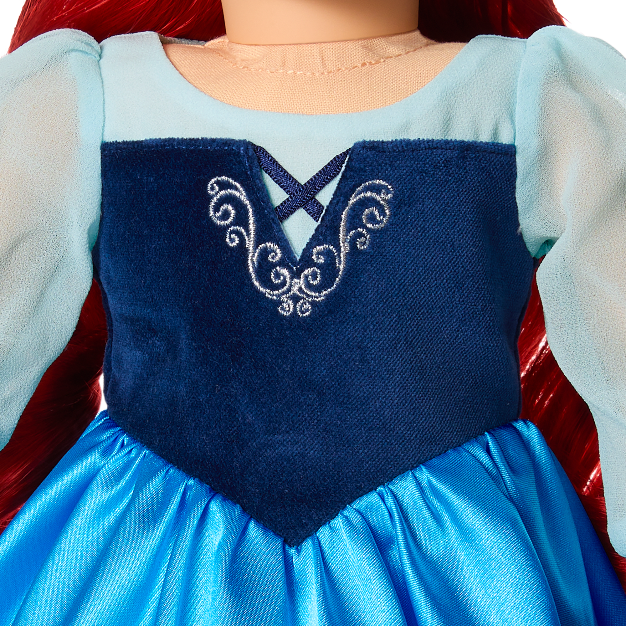American Girl® Disney Princess Ariel Day Dress. Flounder & Accessories for 18-inch Dolls - Image 5