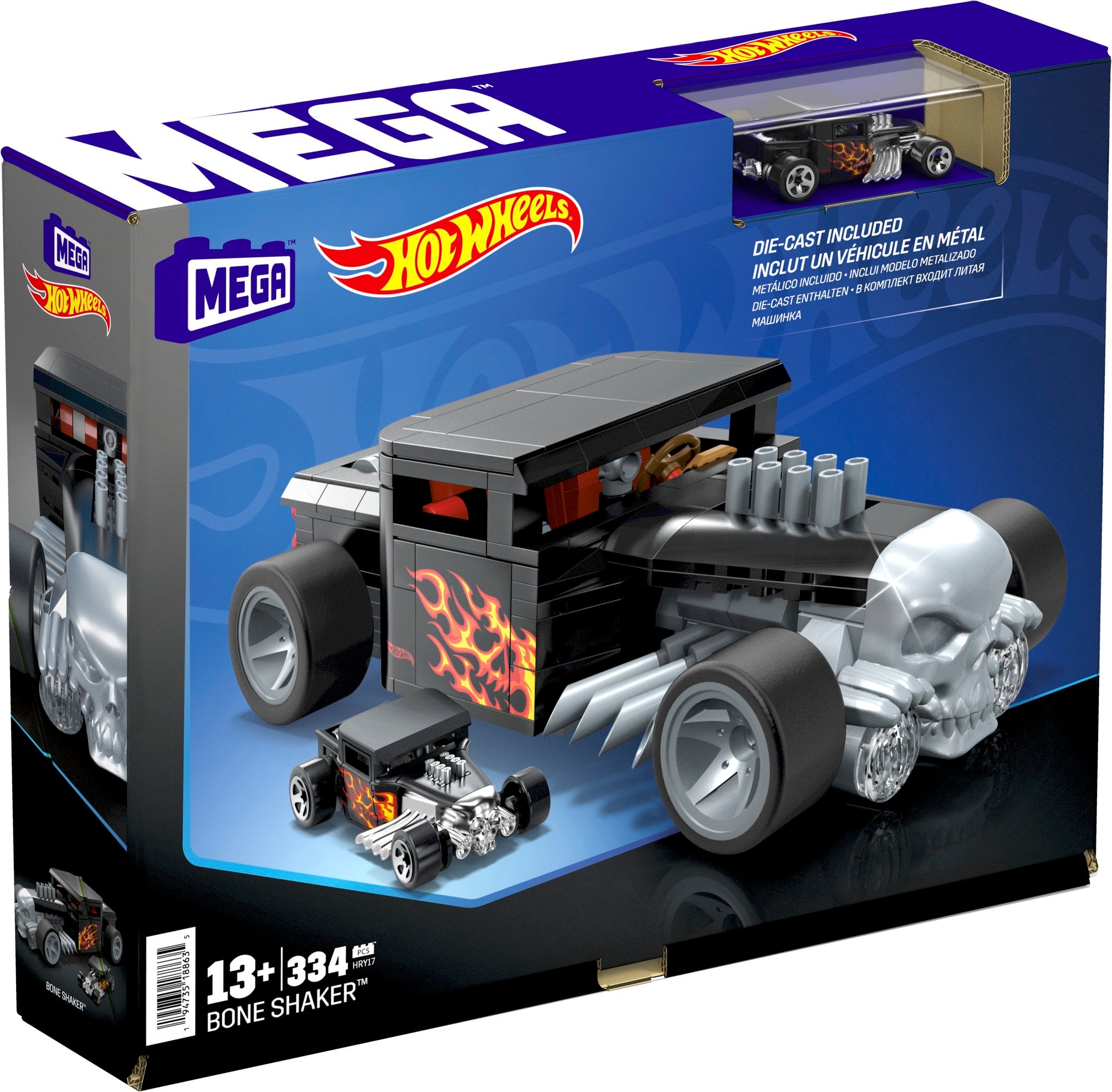 MEGA Showcase Hot Wheels Bone Shaker Building Set - Image 6