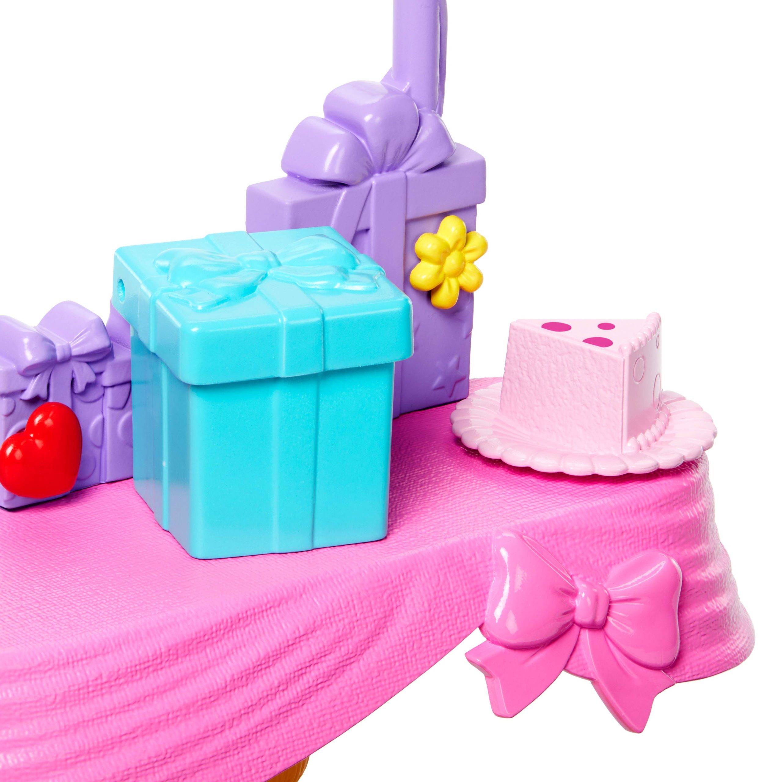 Barbie World Birthday Party Set With Doll Accessories Including Cake. Presents. & Sticker Sheet - Image 3