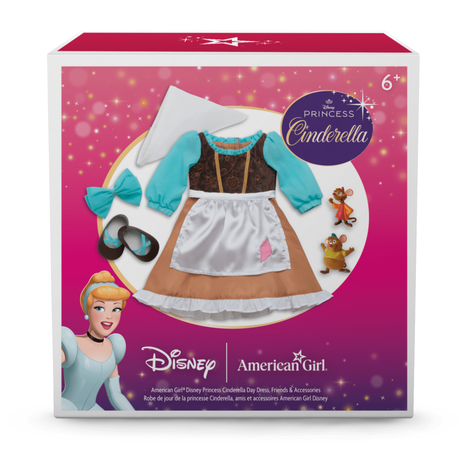 American Girl® Disney Princess Cinderella Day Dress. Friends & Accessories for 18-inch Dolls - Image 9