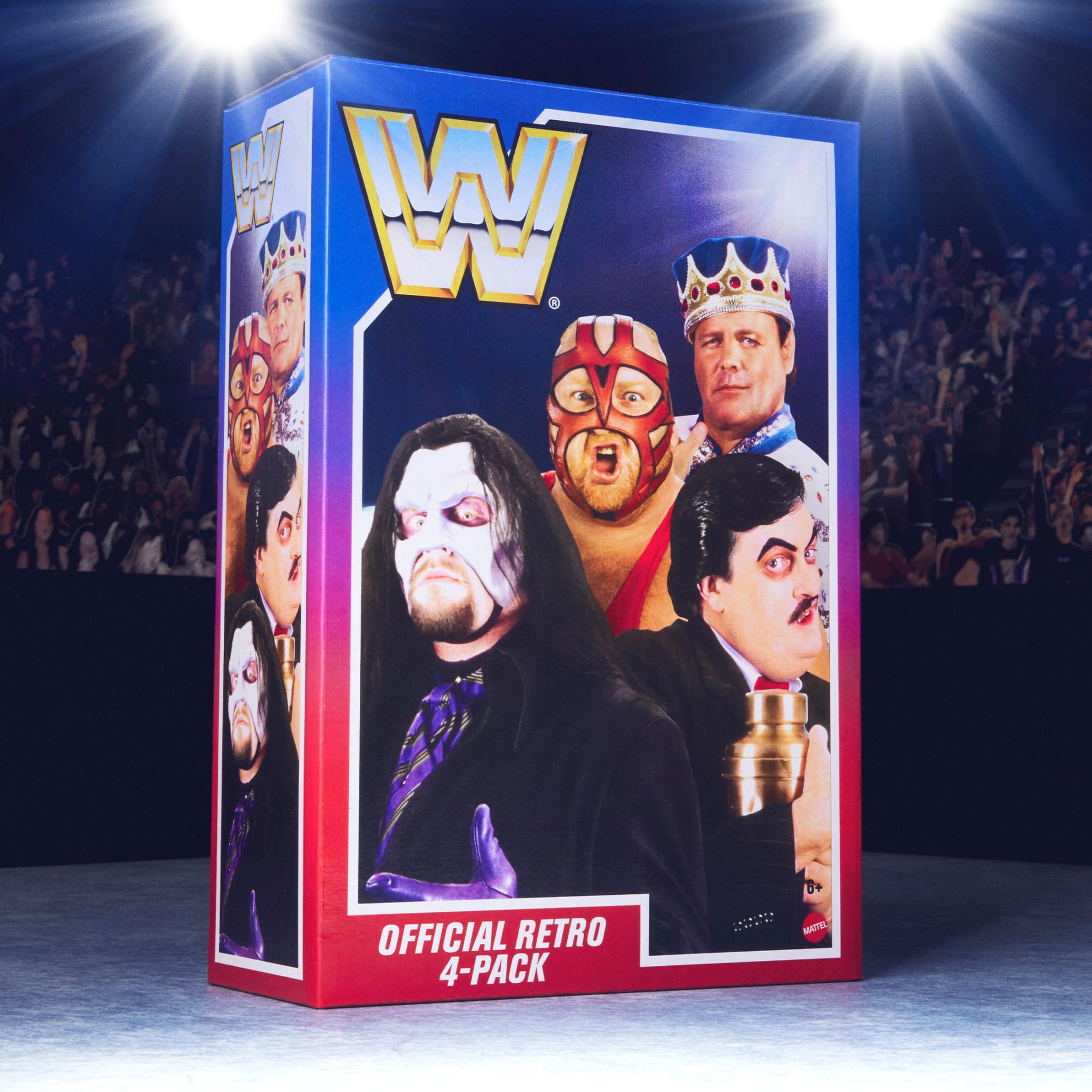 WWE Retro Action Figures 4-Pack Bundle - Image 7