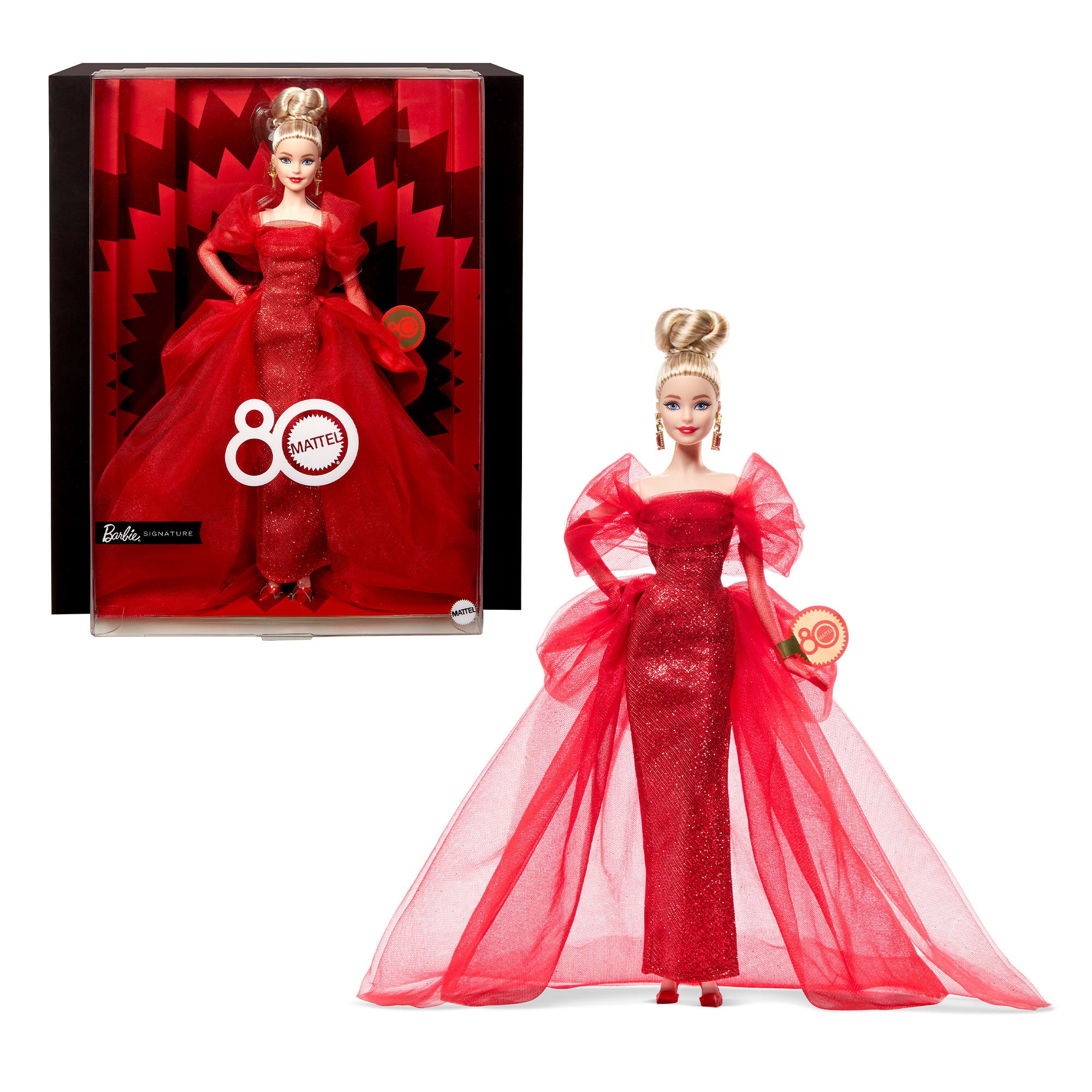 Barbie Mattel 80th Anniversary Doll – Blonde - Image 17