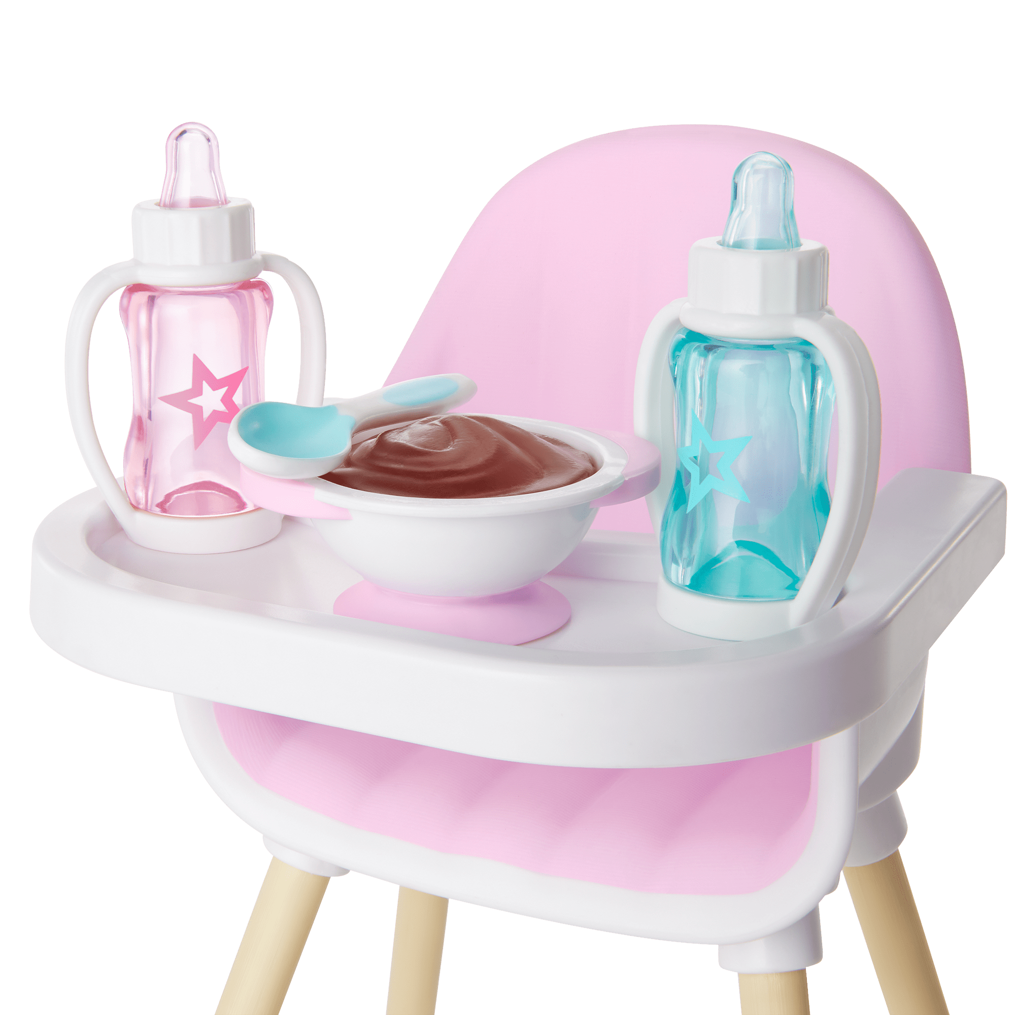 Little Bitty Baby™ Layette & High Chair Set for 7.75-inch Dolls - Image 3