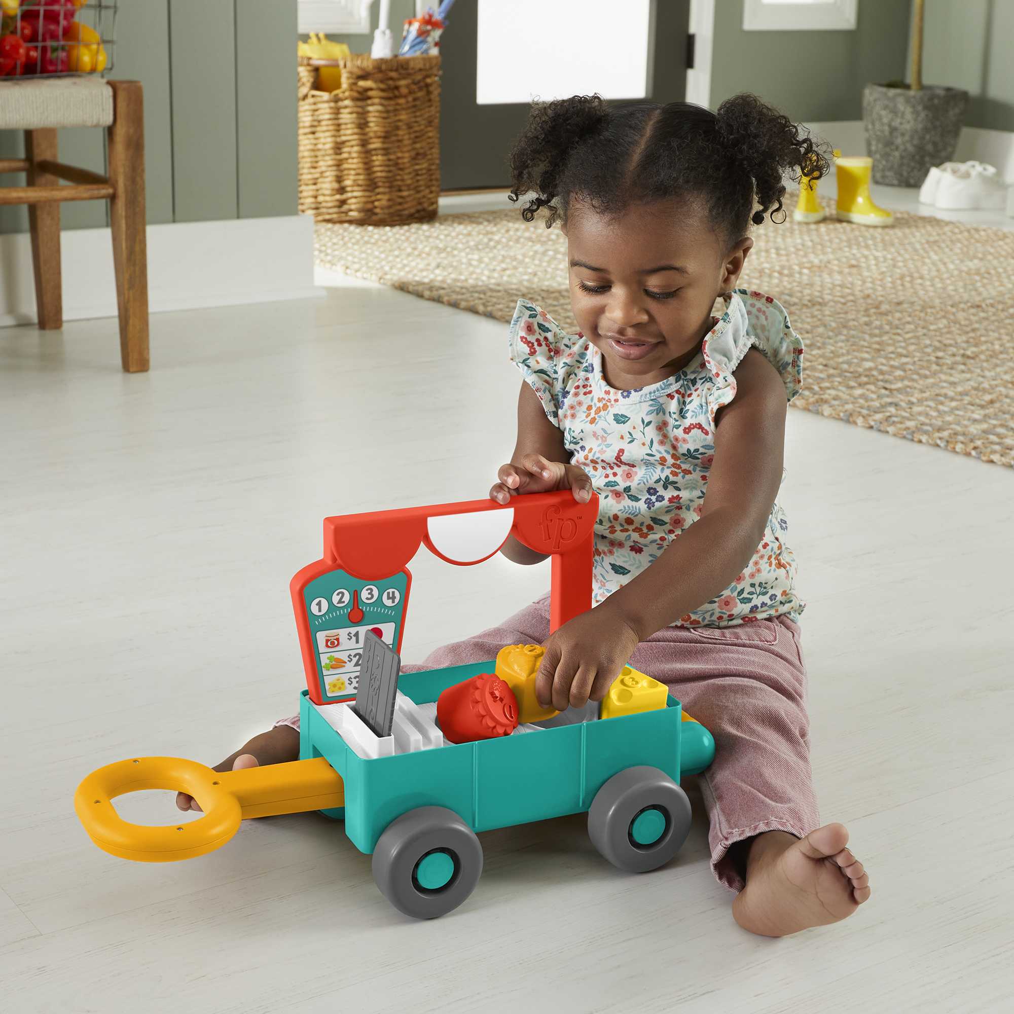 Fisher-Price Rires et Éveil Tracteur de La Ferme Au Marché 4-en-1 - Image 4