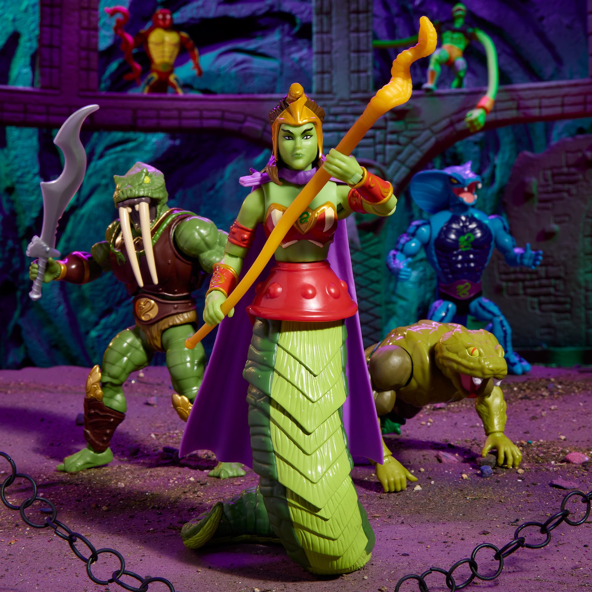 Masters of the Universe Origins Lady Slither Action Figure - Image 3