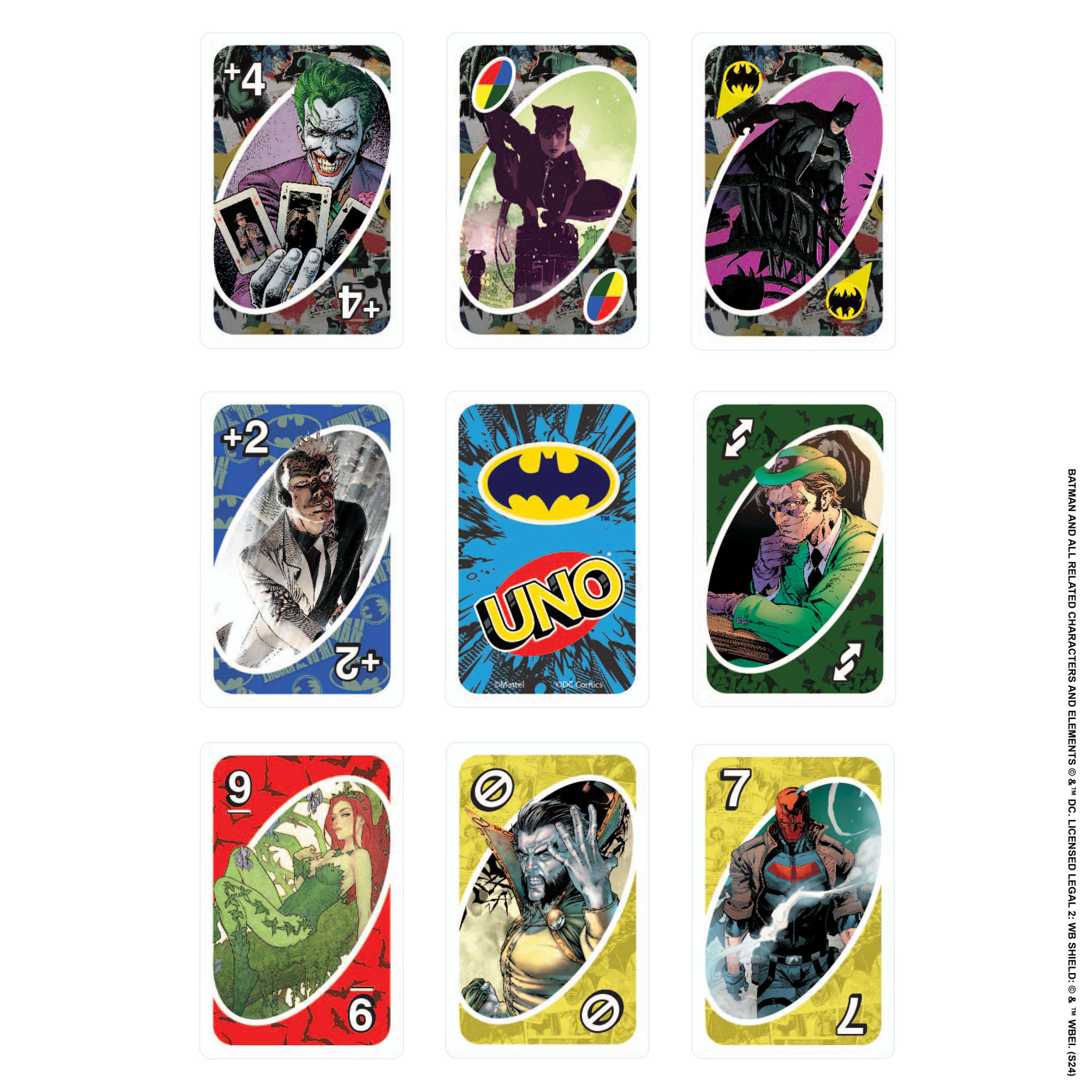 UNO Batman Card Game For Kids & Family Night - Image 5