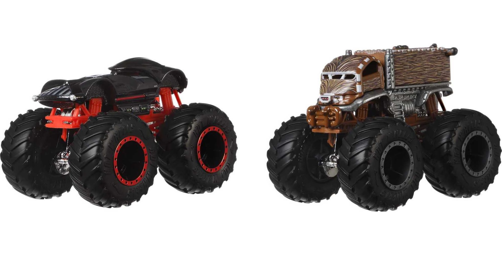Hot Wheels Monster Trucks Vehículo de Juguete Paquete Sorpresa de 2 Autos Escala 1:64 - Image 4