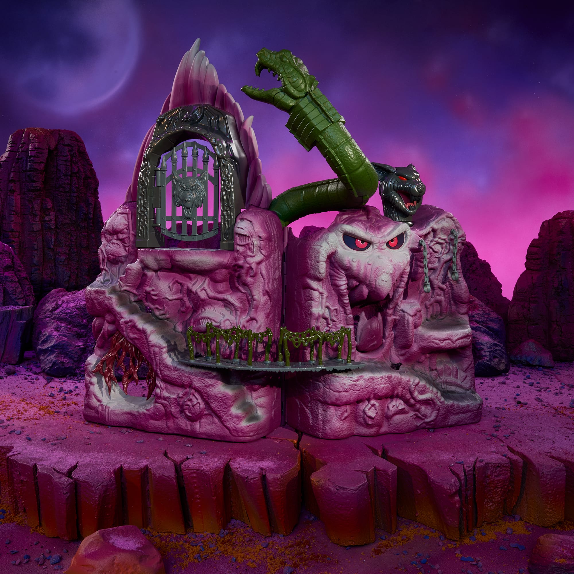Masters of the Universe Origins Snake Mountain Playset - Image 4