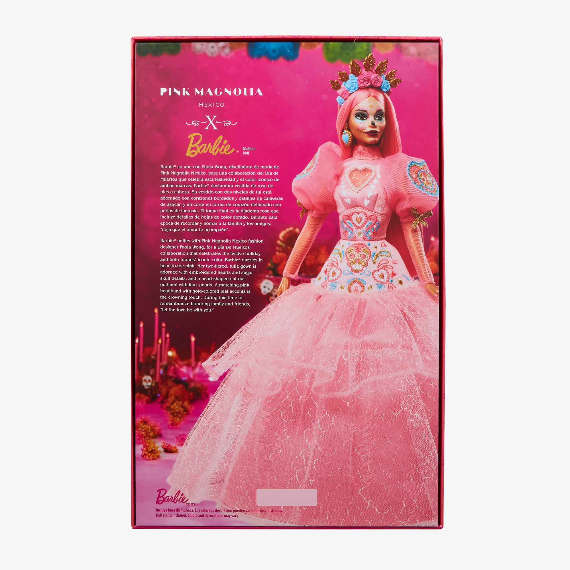 2023 Día De Muertos Barbie x Pink Magnolia Doll - Image 20