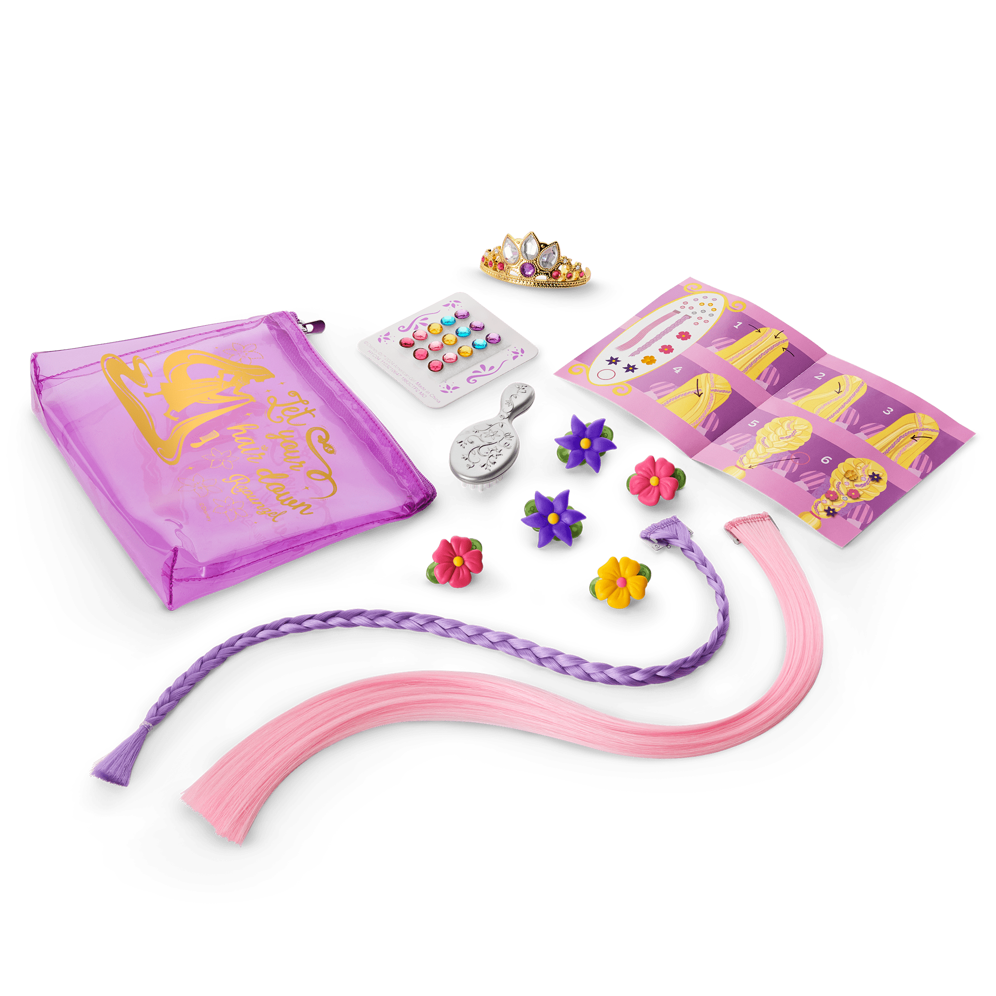 American Girl® Disney Princess Rapunzel Hair Accessories for 18-inch Dolls