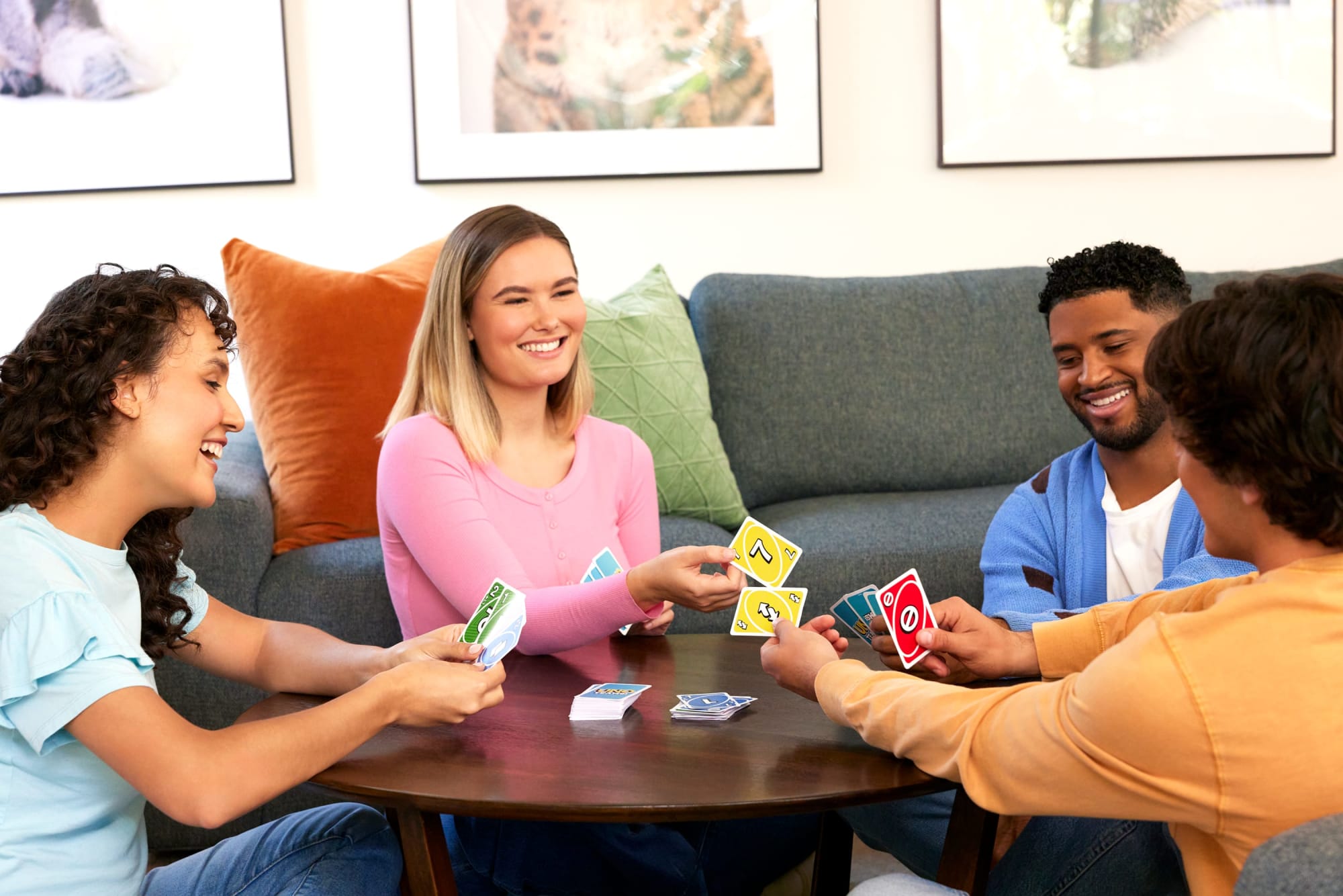 Uno-Jeu de Cartes Teams-en Équipes Pour Toute La Famille - Image 2