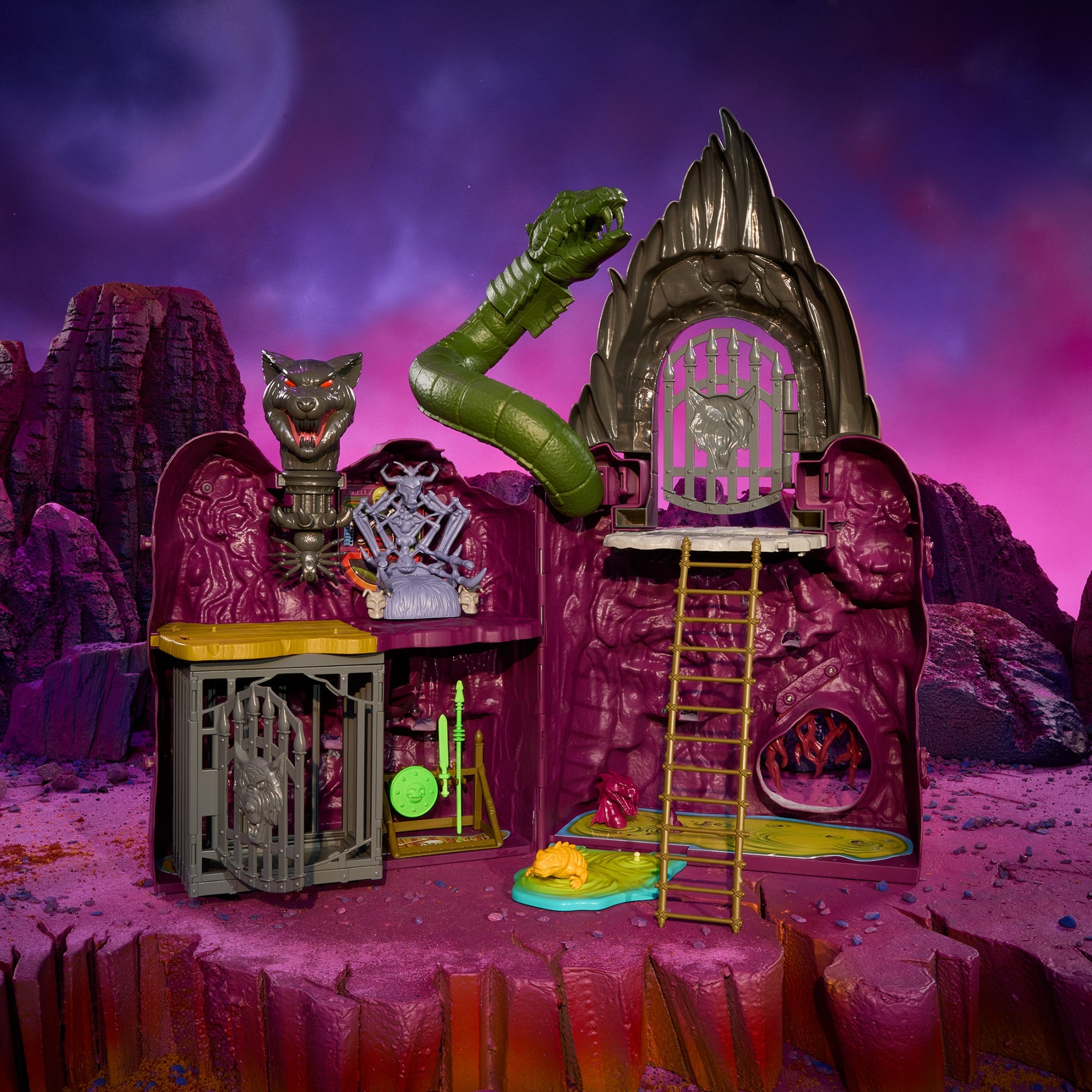 Masters of the Universe Origins Snake Mountain Playset - Image 8