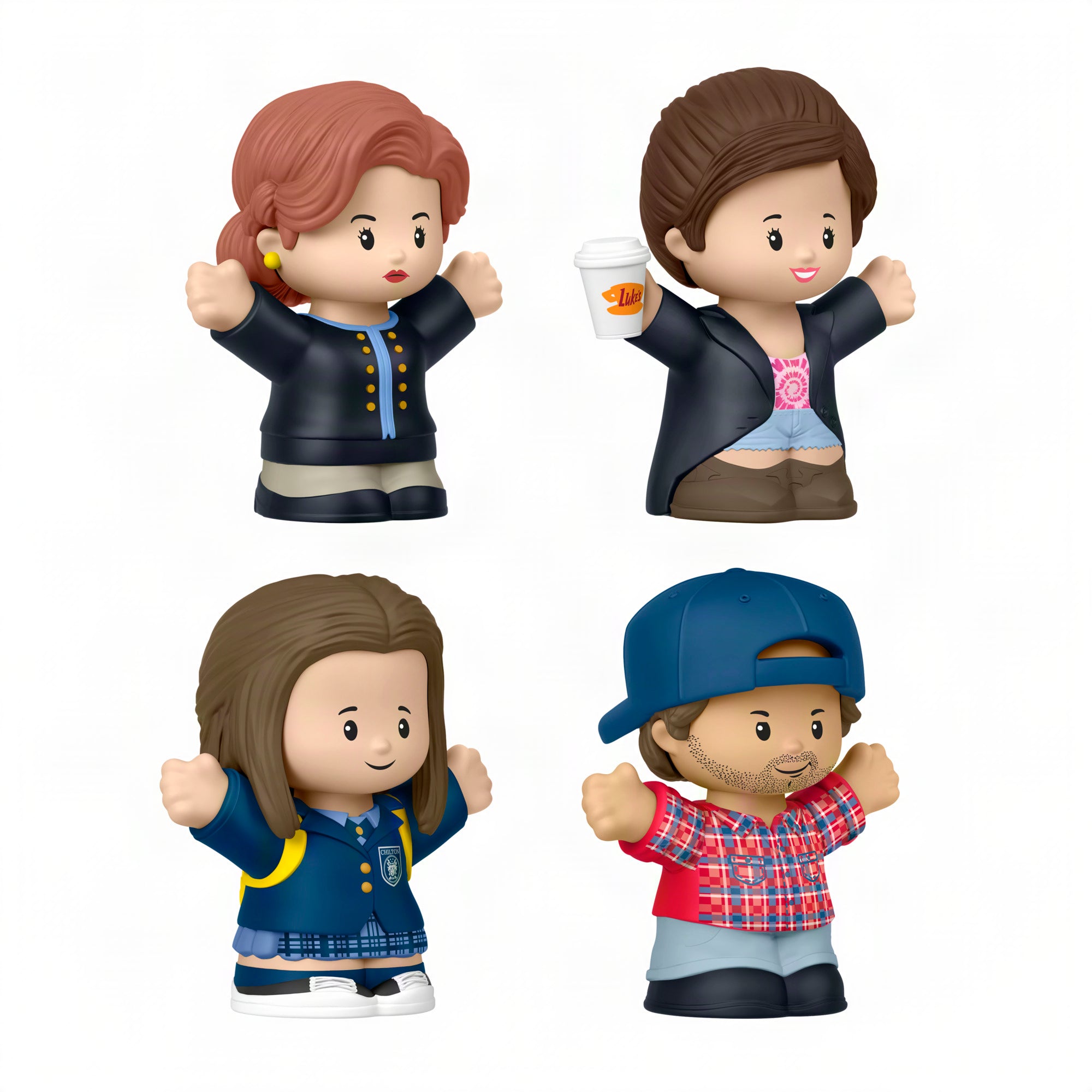 Little People Collector Gilmore Girls Tv Show Special Edition Set For Fans. 4 Figures - Image 2